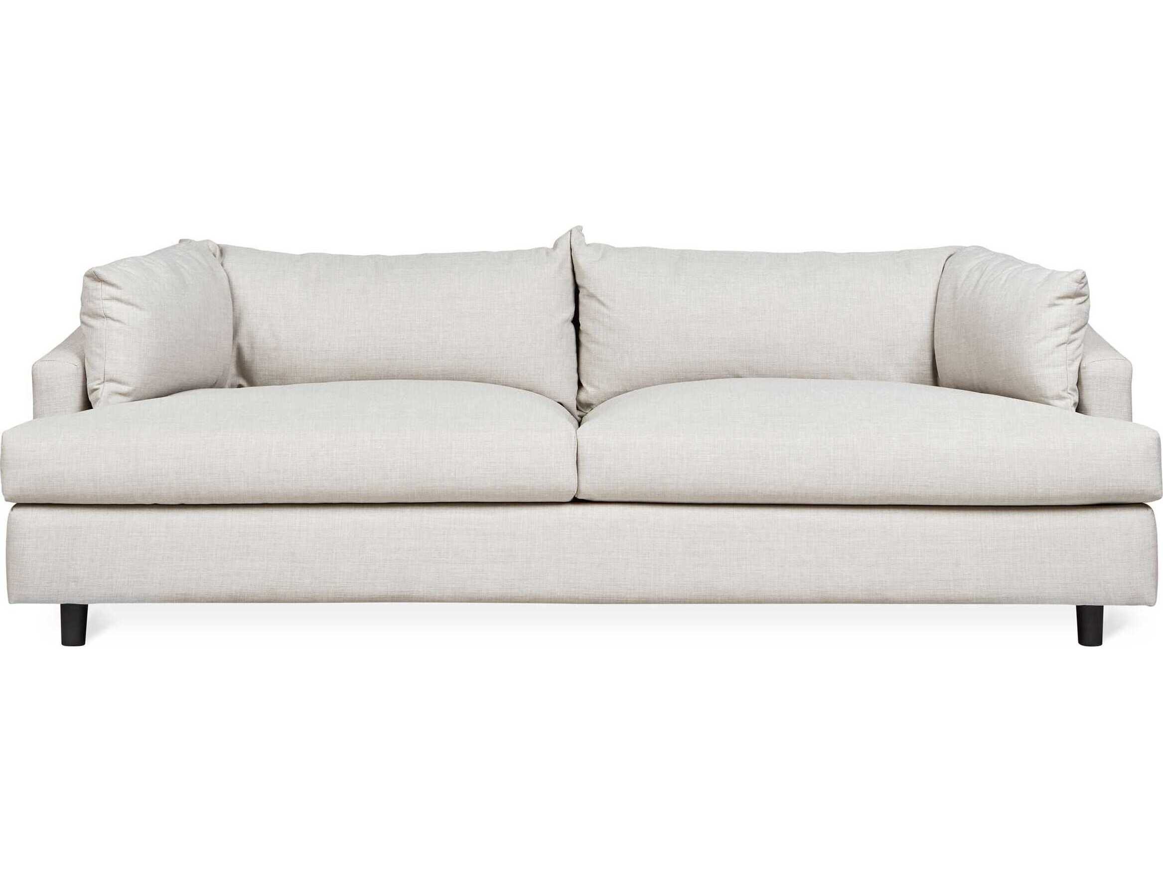 Gus* Modern Thalia White Upholstered Sofa