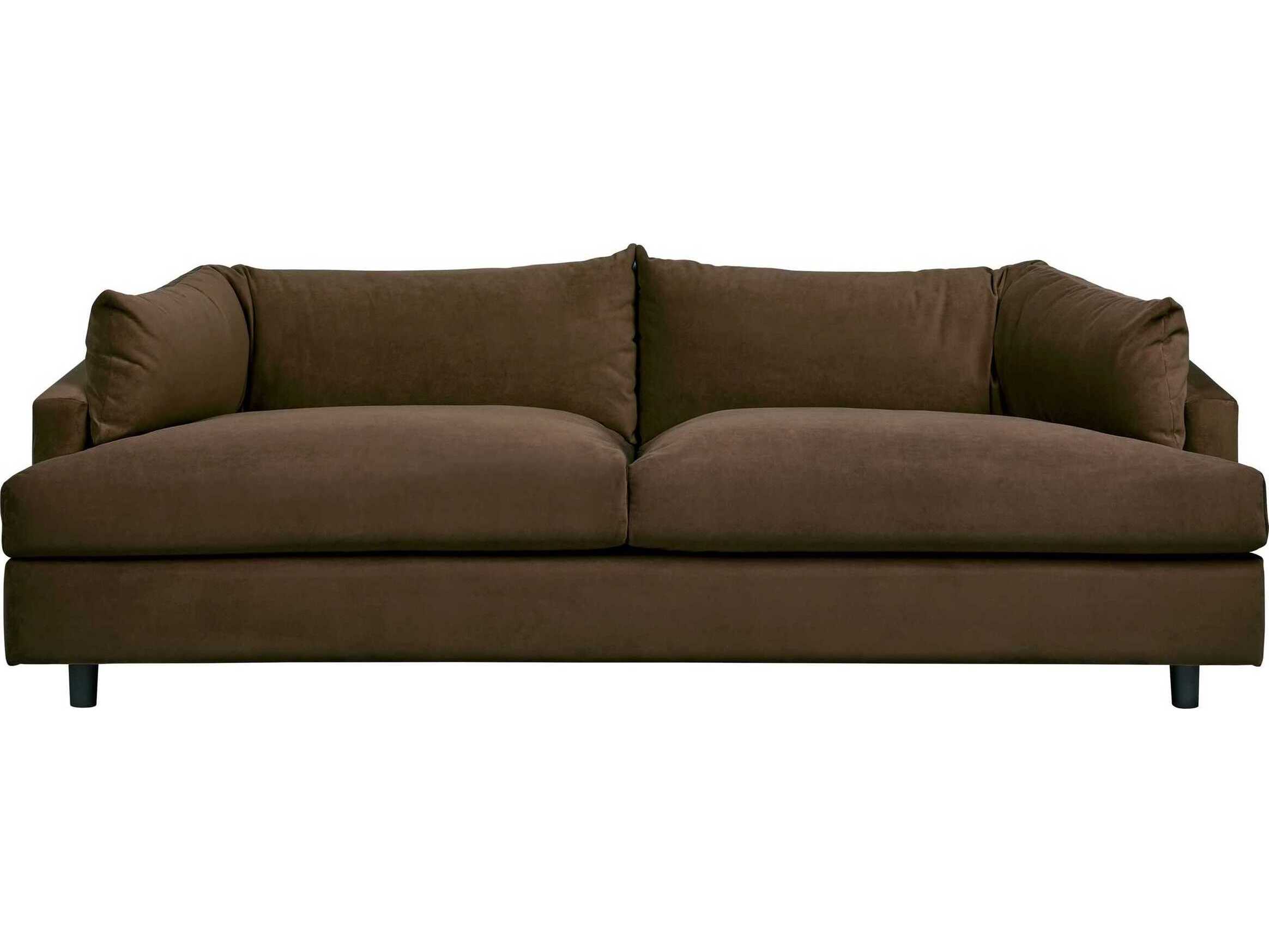 Gus* Modern Thalia Brown Upholstered Sofa