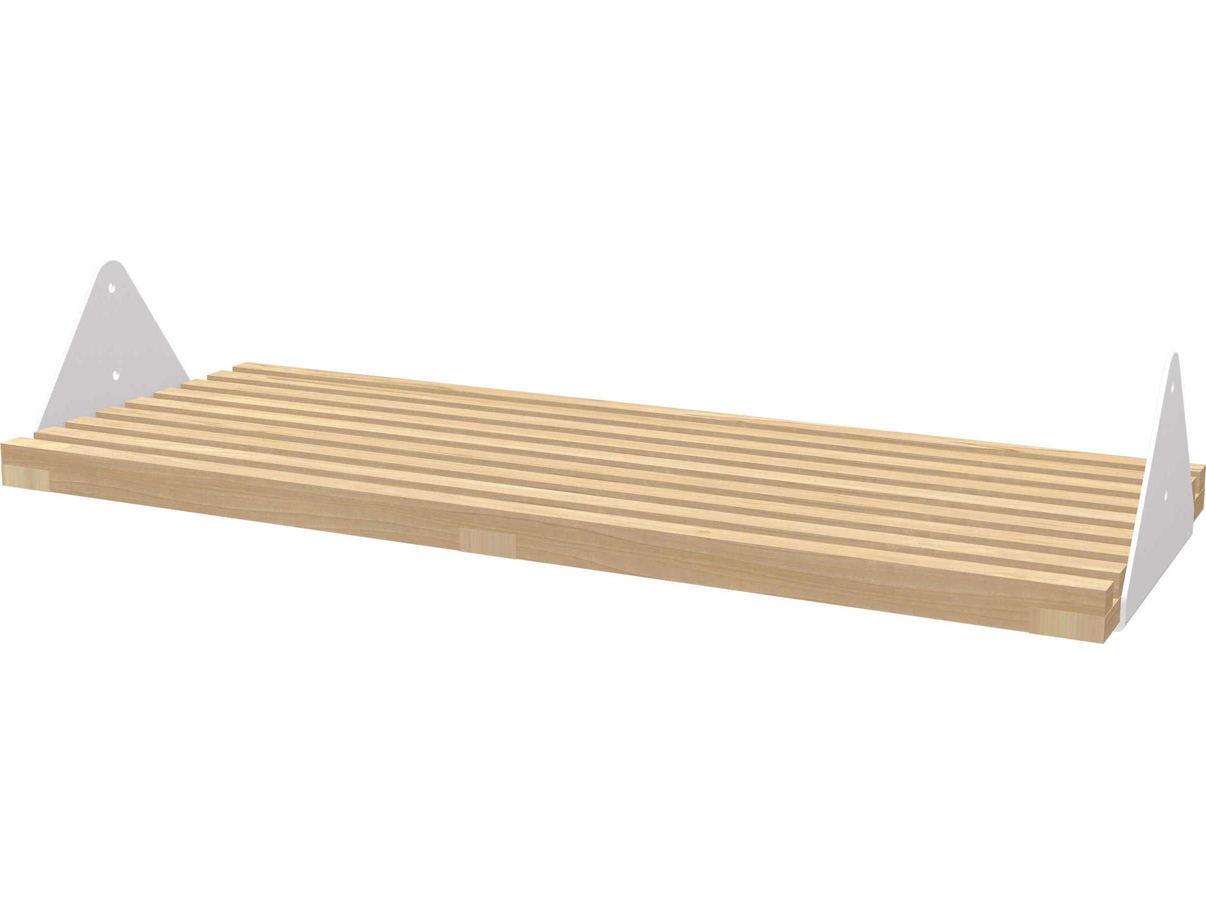 Gus* Modern Branch Ash Blonde / Black Slatted Shelf