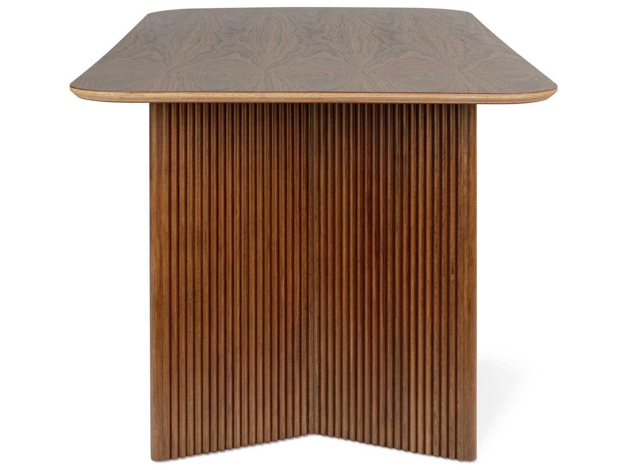 Gus* Modern Atwell Rectangular Wood Walnut Dining Table