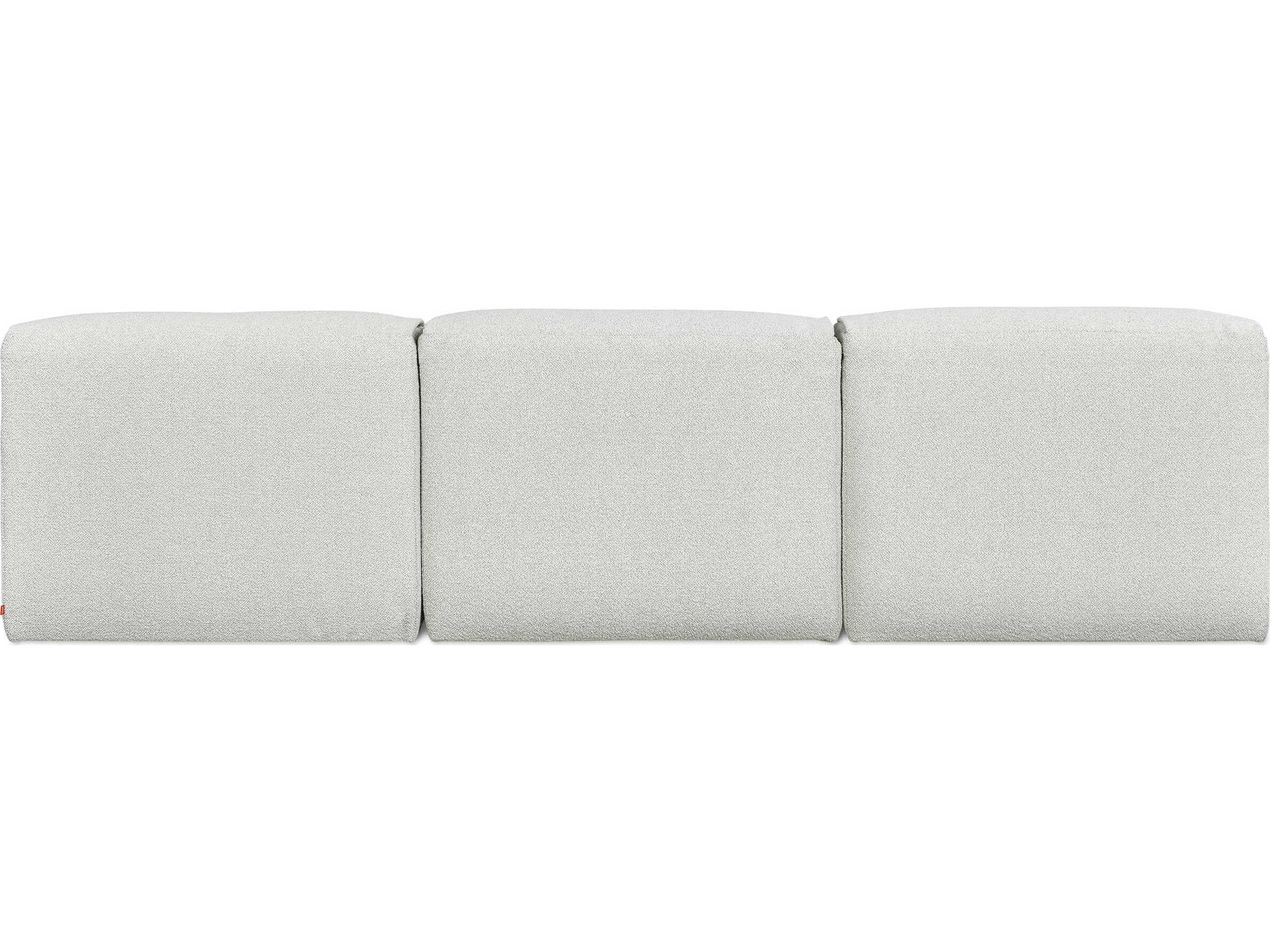 Gus* Modern Nest Morris Fog Gray Upholstered Sofa