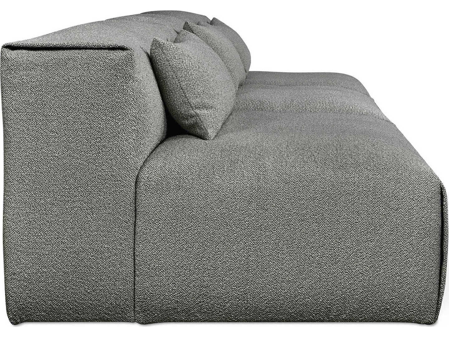Gus* Modern Nest Morris Scoria Gray Upholstered Sofa