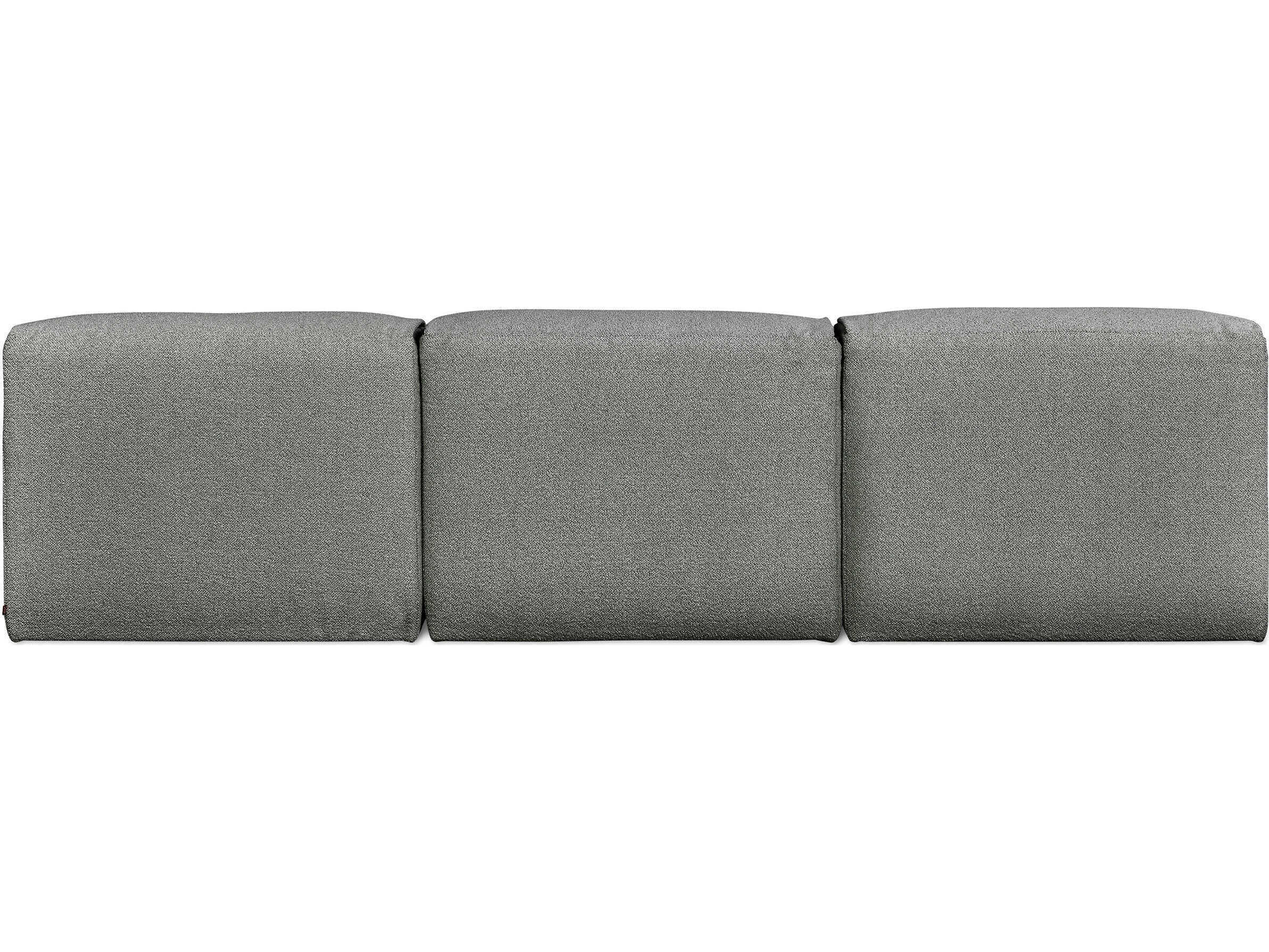 Gus* Modern Nest Morris Scoria Gray Upholstered Sofa
