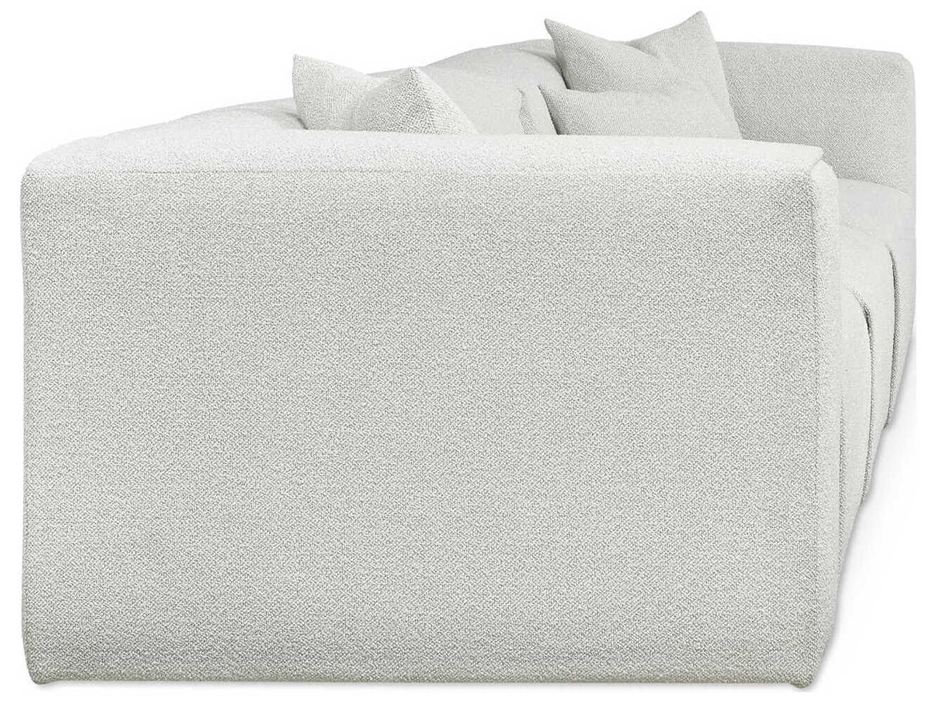 Gus* Modern Nest Morris Fog Gray Upholstered Sofa