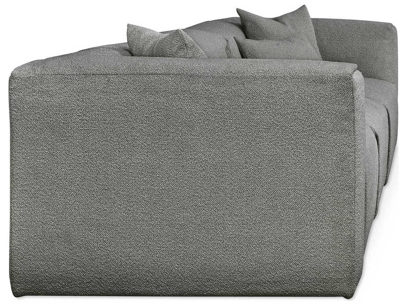 Gus* Modern Nest Morris Scoria Gray Upholstered Sofa