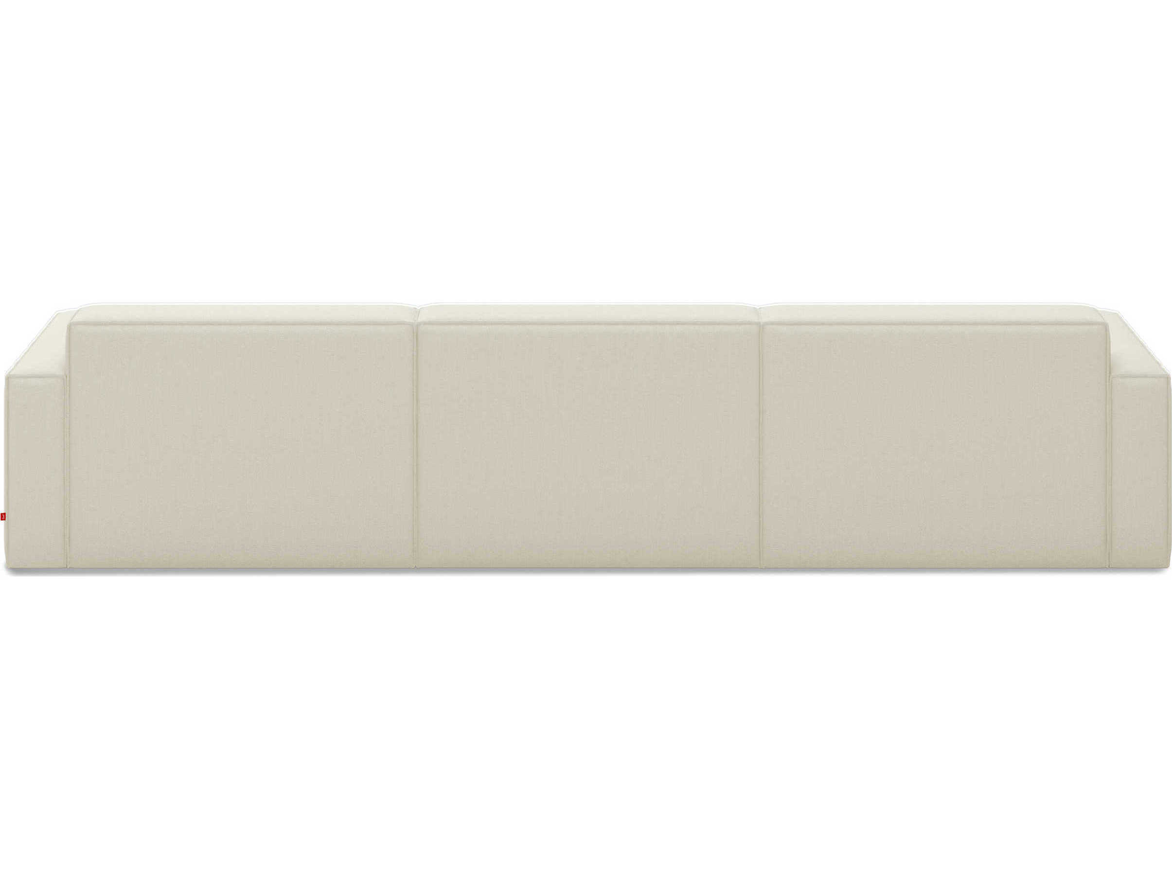 Gus* Modern Mix Mowat Sand White Upholstered Sofa