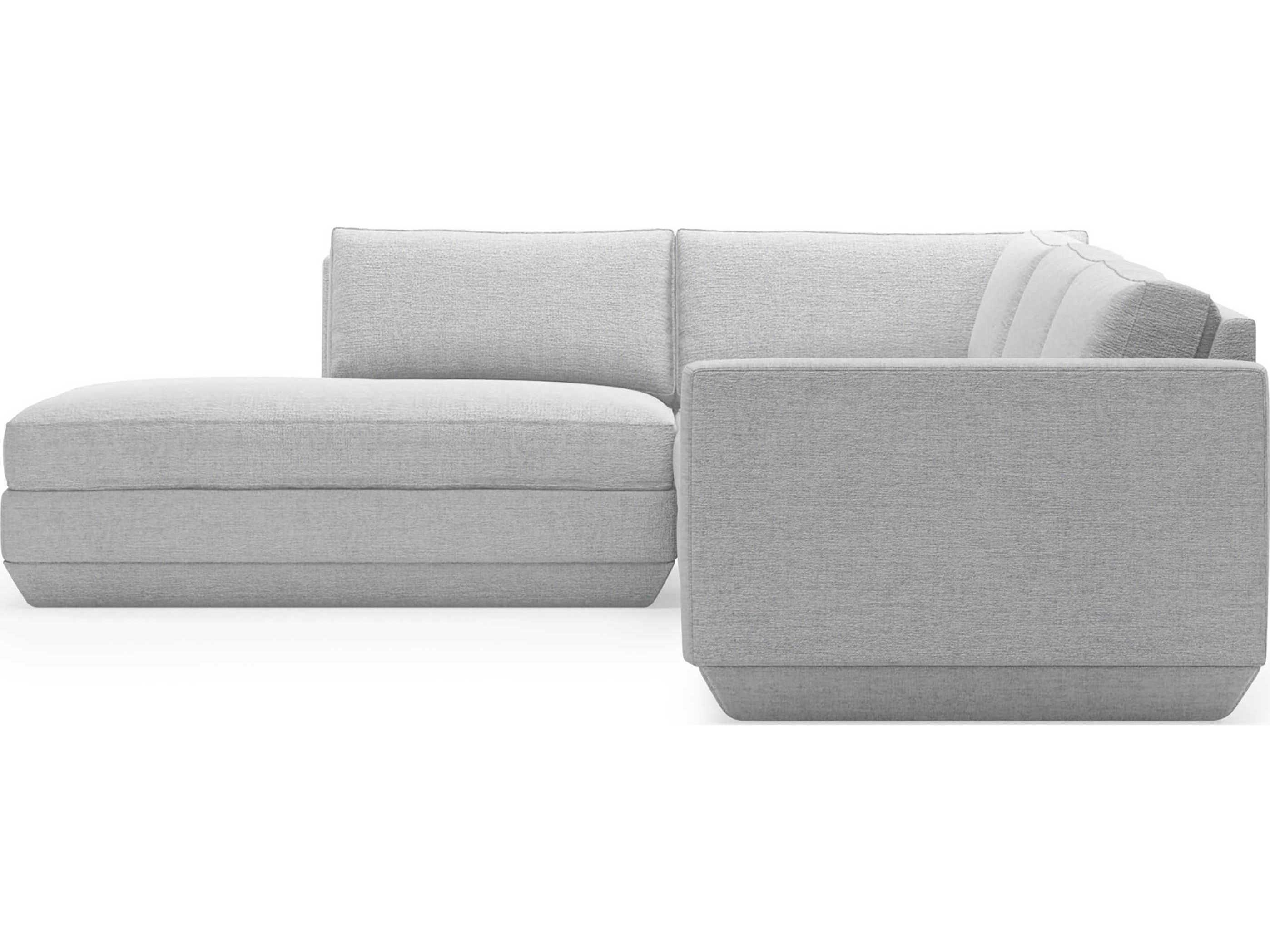 Gus* Modern Podium Upholstered Sectional Sofa