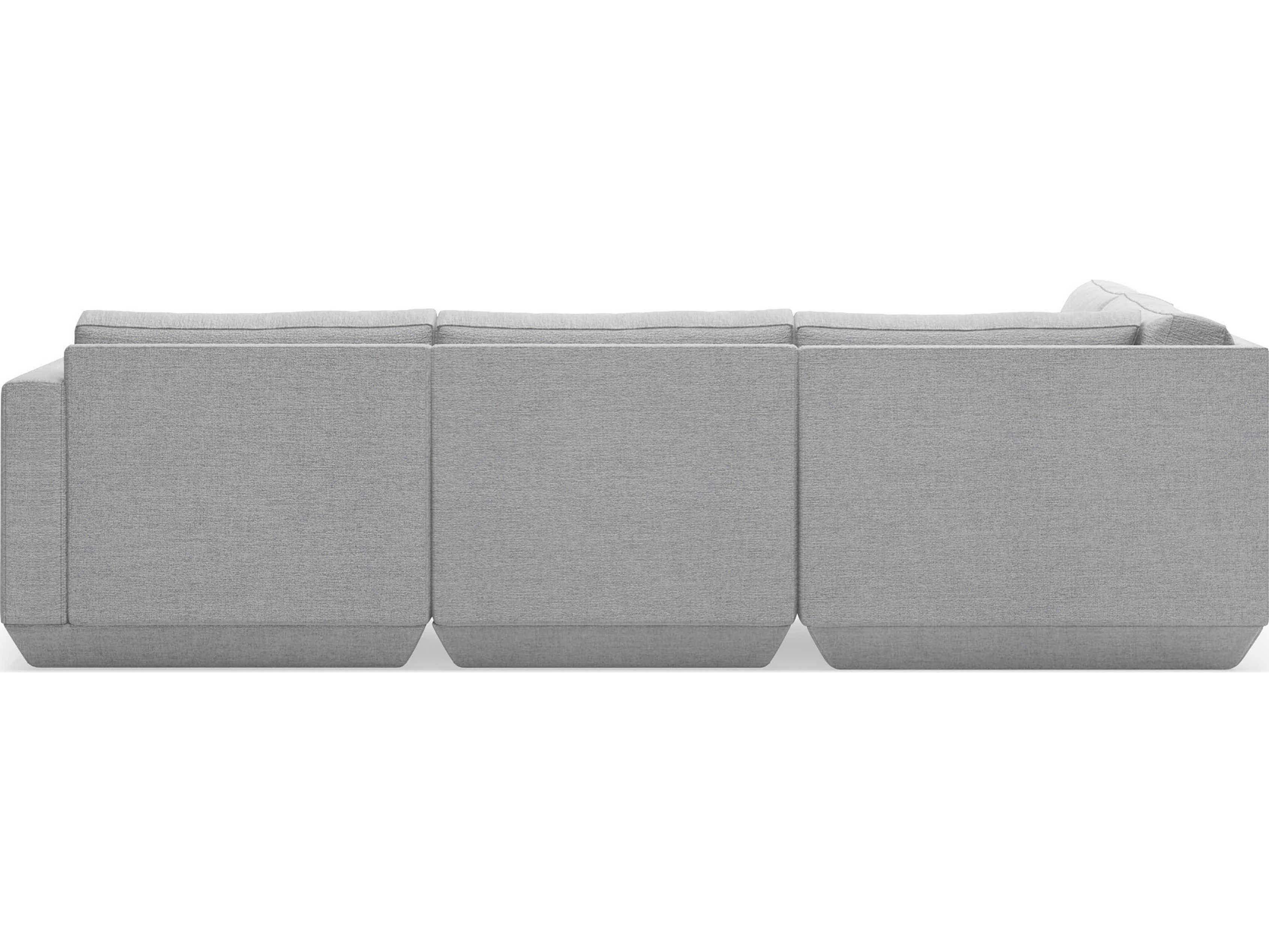 Gus* Modern Podium Upholstered Sectional Sofa