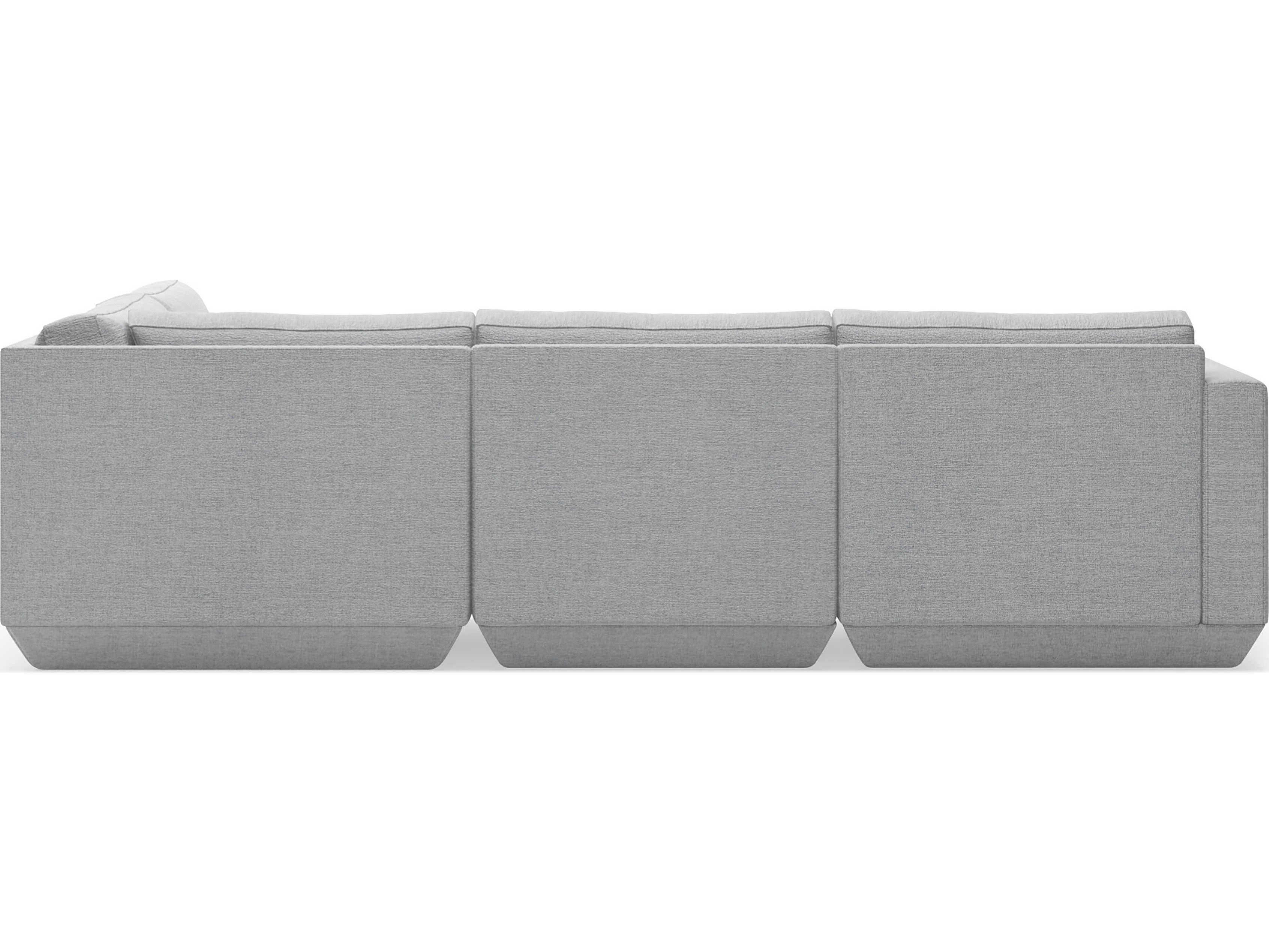 Gus* Modern Podium Upholstered Sectional Sofa