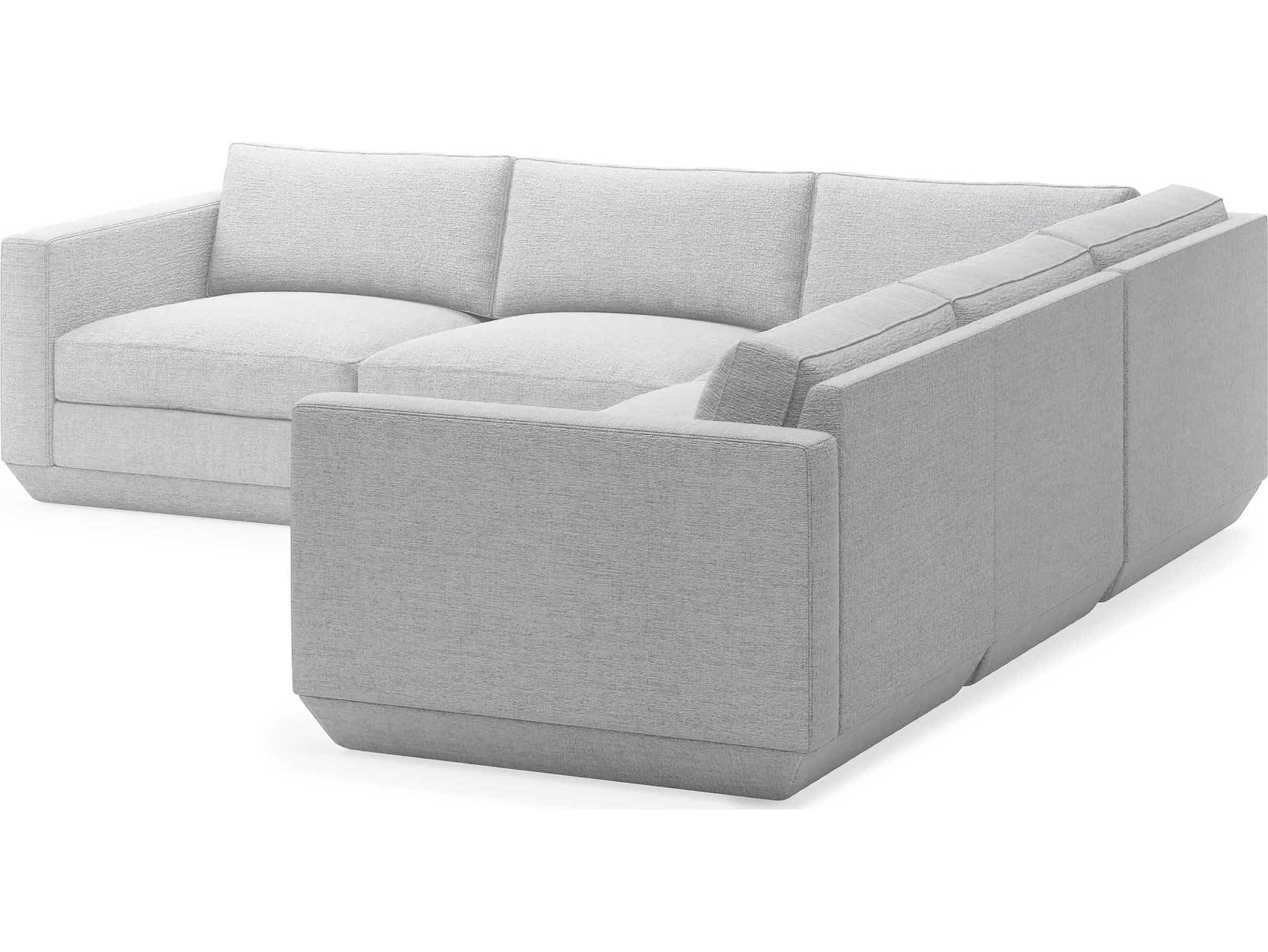 Gus* Modern Podium Upholstered Sectional Sofa