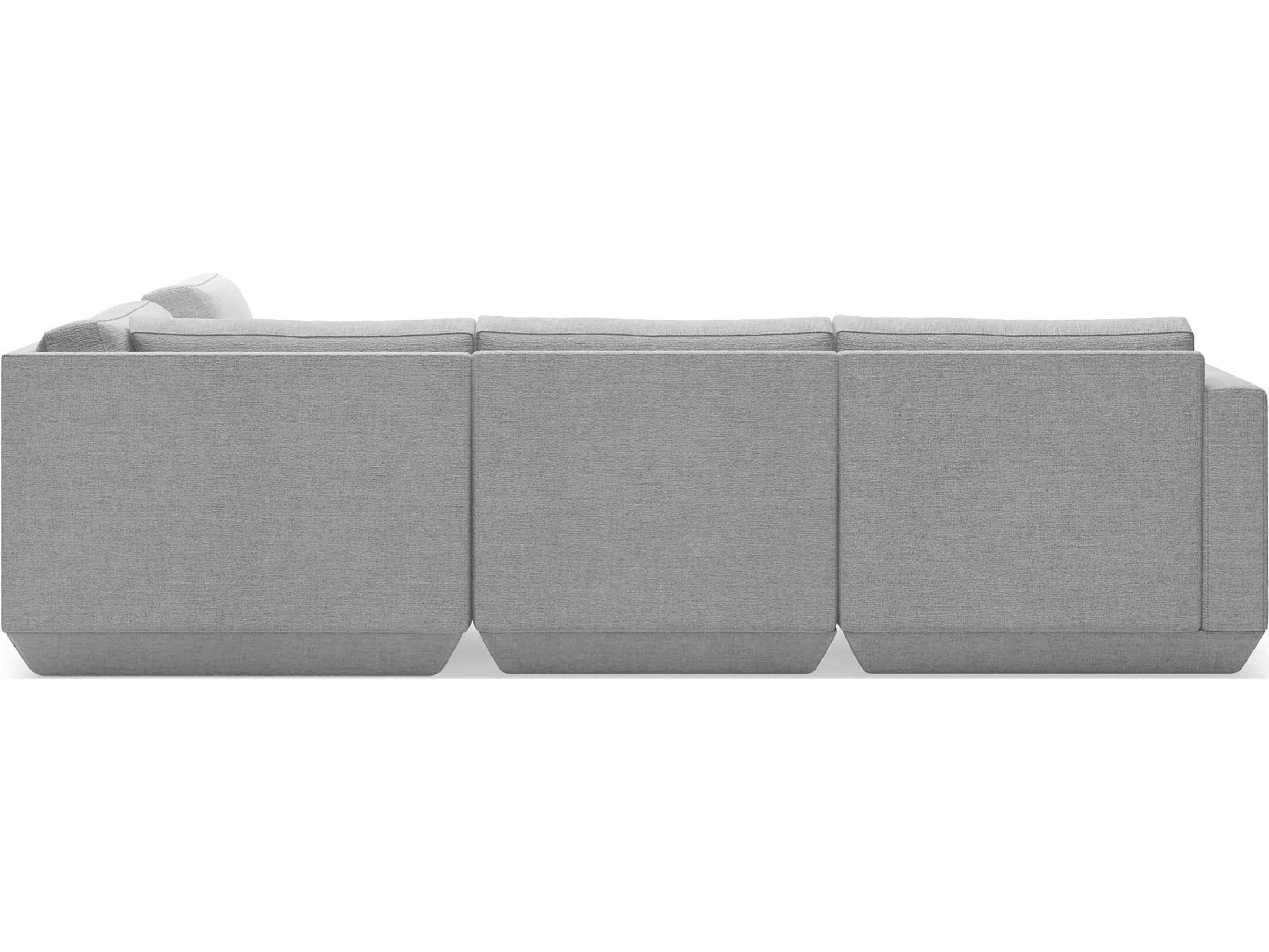 Gus* Modern Podium Upholstered Sectional Sofa