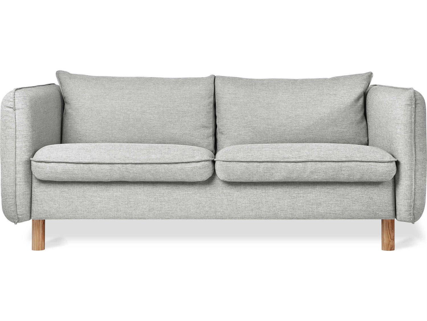 Gus* Modern Rialto Dawson Moon Gray Upholstered Sofa Bed