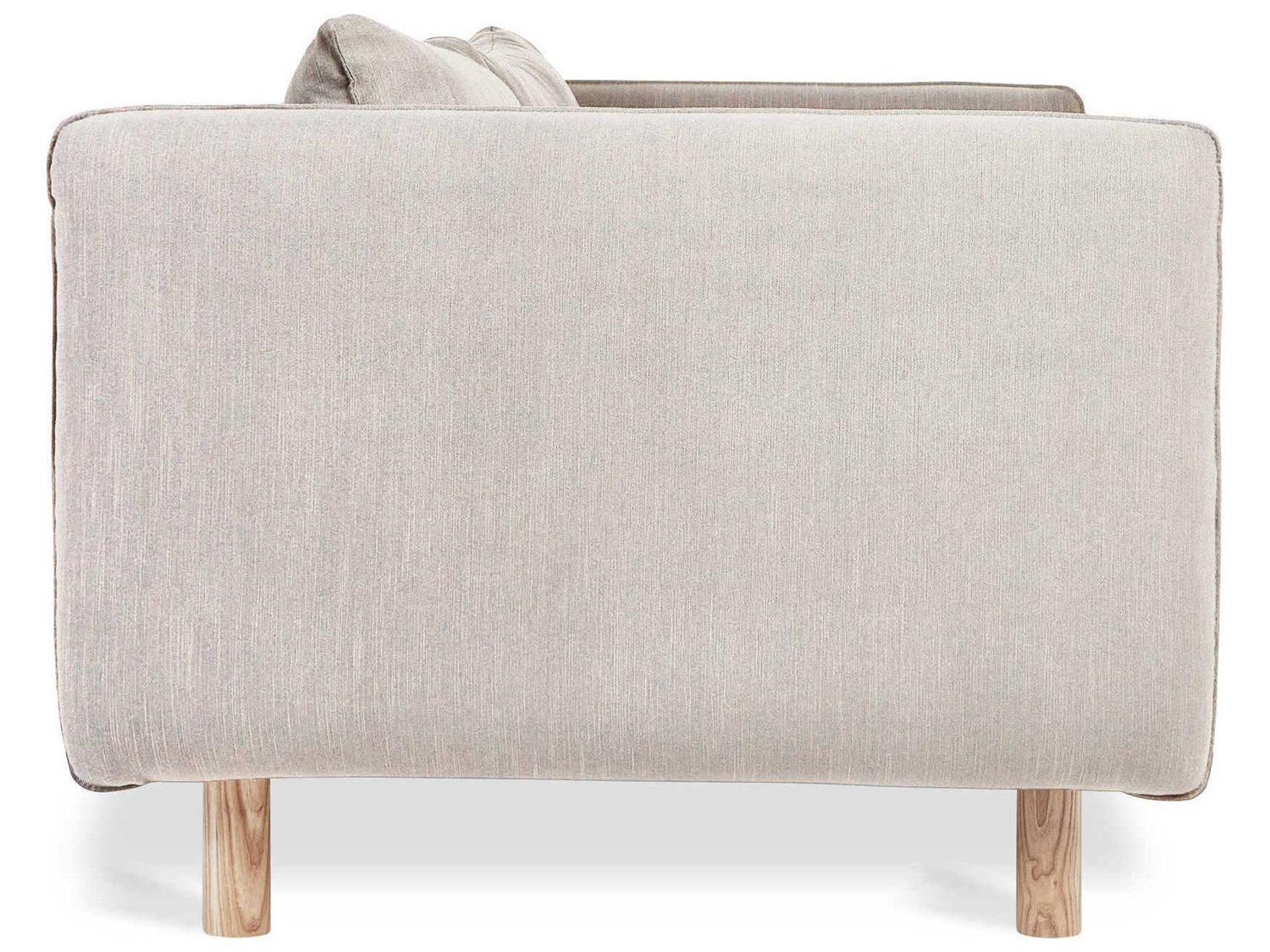 Gus* Modern Rialto Stria Sand Black Upholstered Sofa Bed