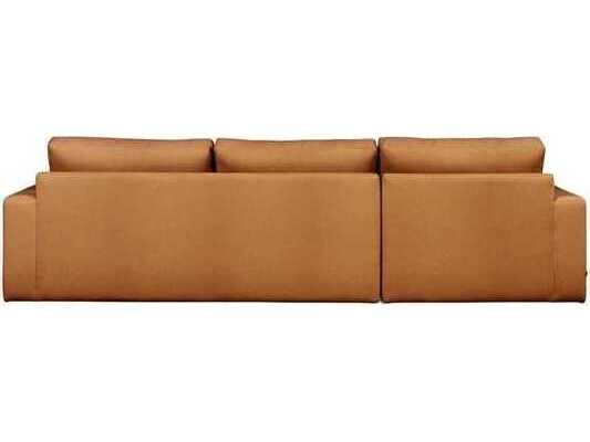 Gus* Modern Ashdale Tan Upholstered Sectional Sofa