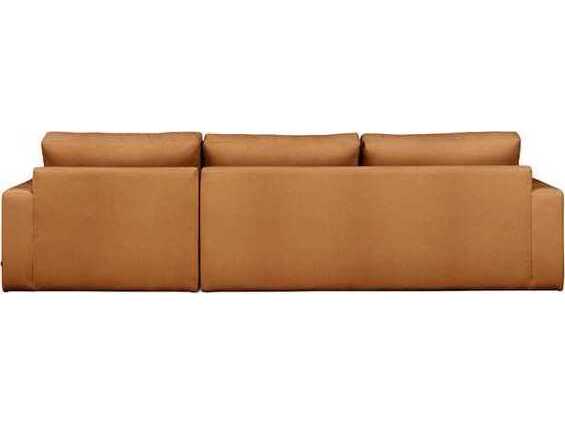 Gus* Modern Ashdale Brown Upholstered Sectional Sofa