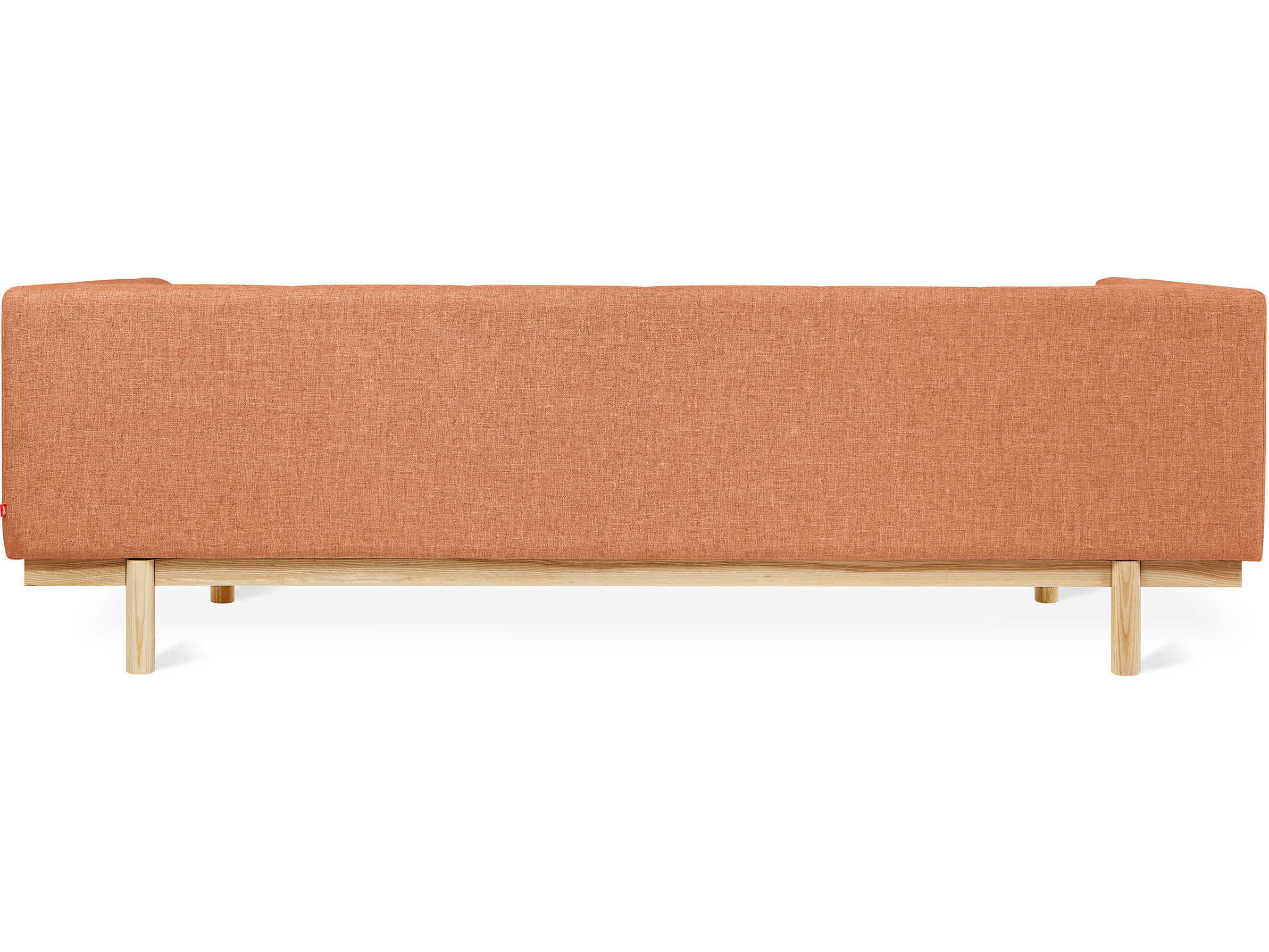 Gus* Modern Mulholland Tufted Brown Upholstered Sectional Sofa