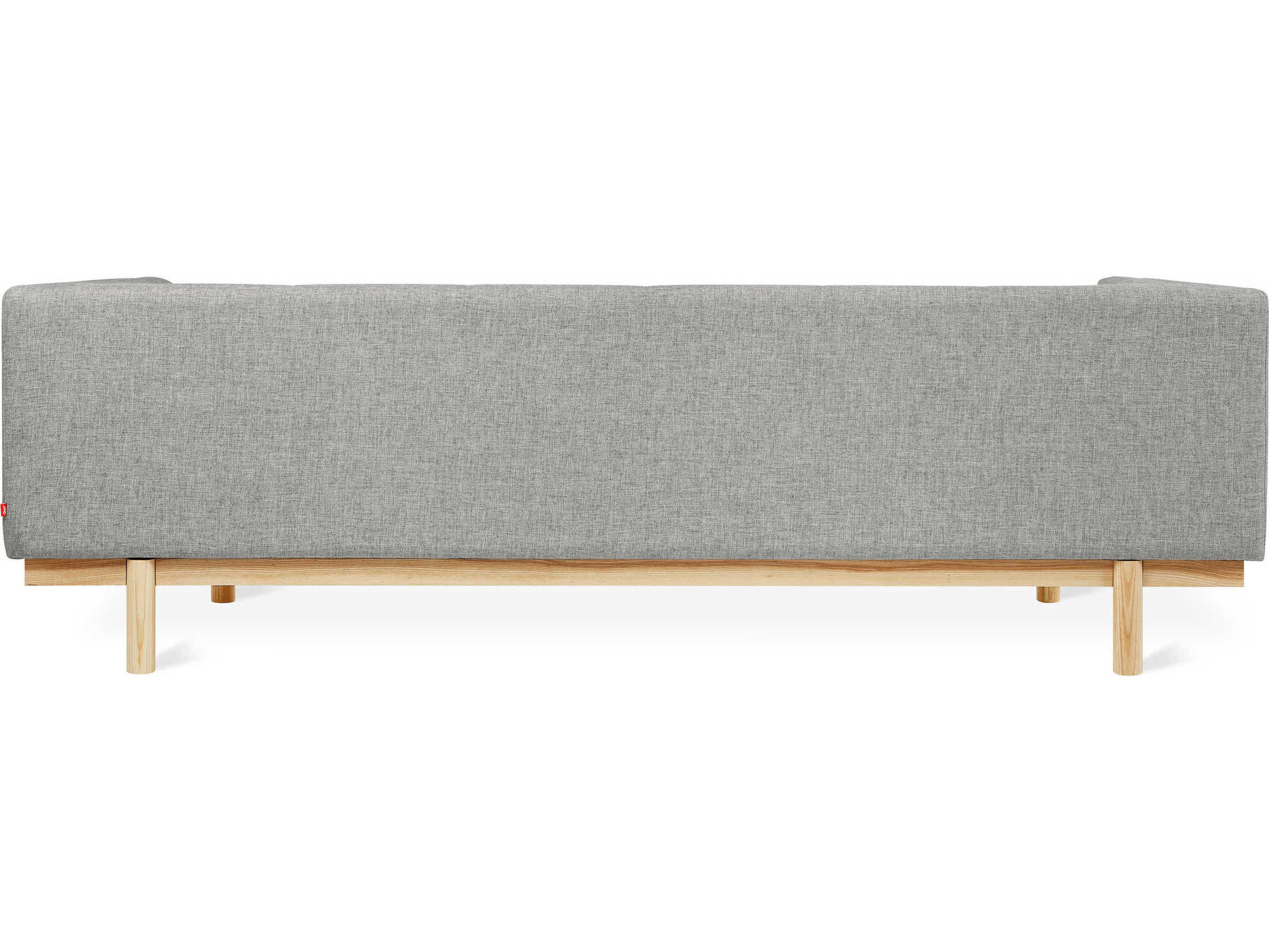 Gus* Modern Mulholland Tufted Brown Upholstered Sectional Sofa