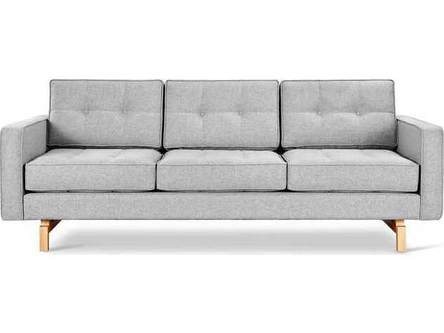 Gus* Modern Jane Gray Upholstered Sofa