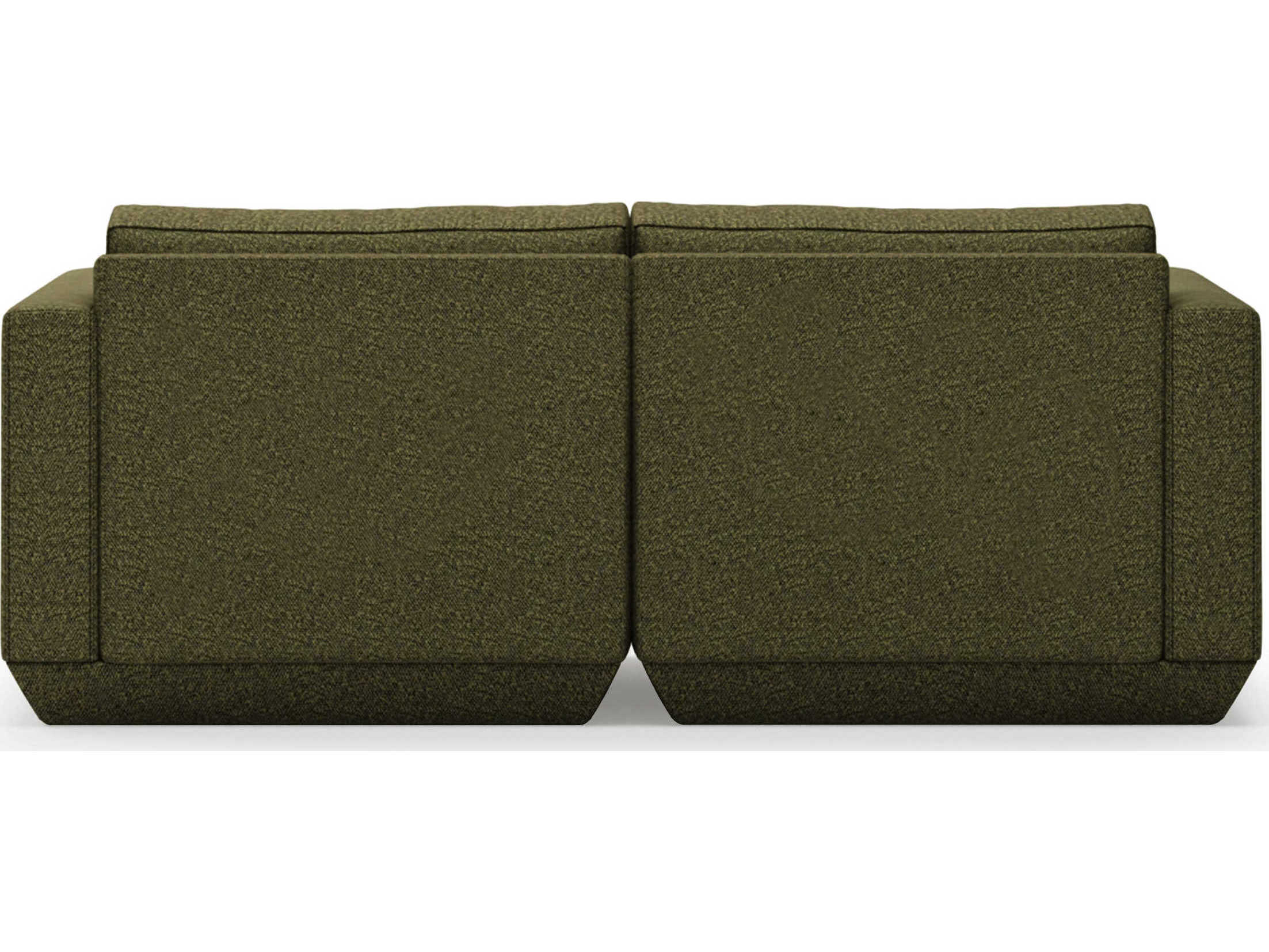 Gus* Modern Podium Copenhagen Terra Green Upholstered Loveseat