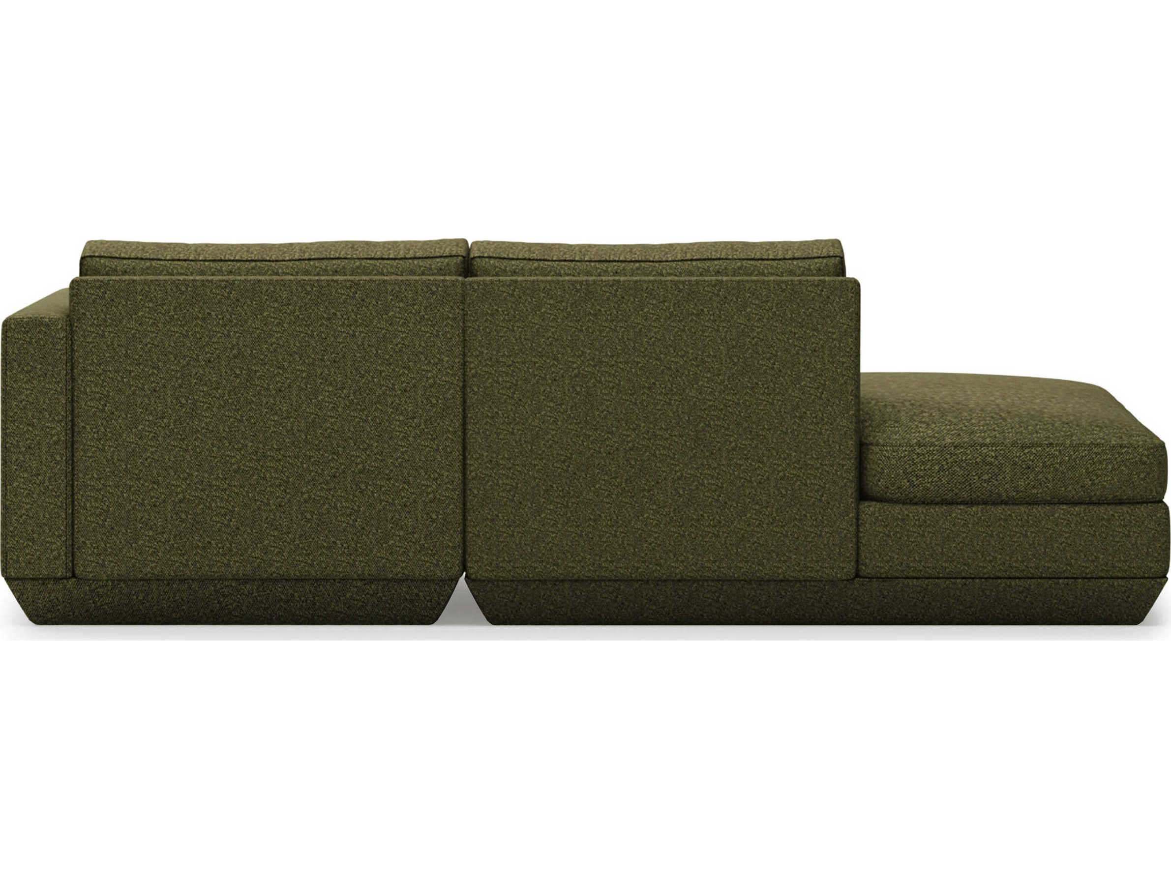 Gus* Modern Podium Copenhagen Terra Green Upholstered Sofa