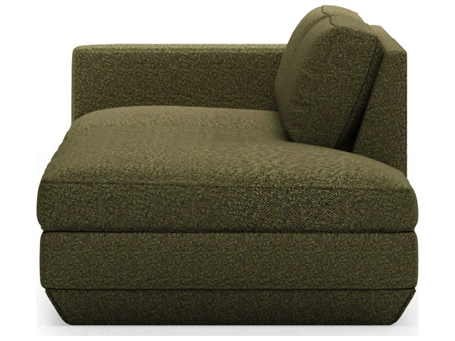 Gus* Modern Podium Copenhagen Terra Green Upholstered Sofa