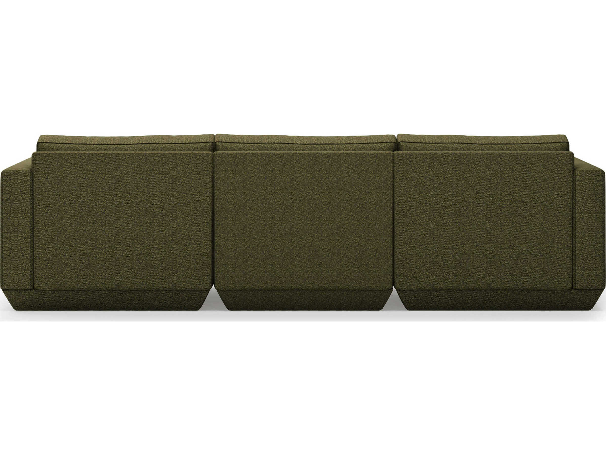 Gus* Modern Podium Copenhagen Terra Green Upholstered Sofa