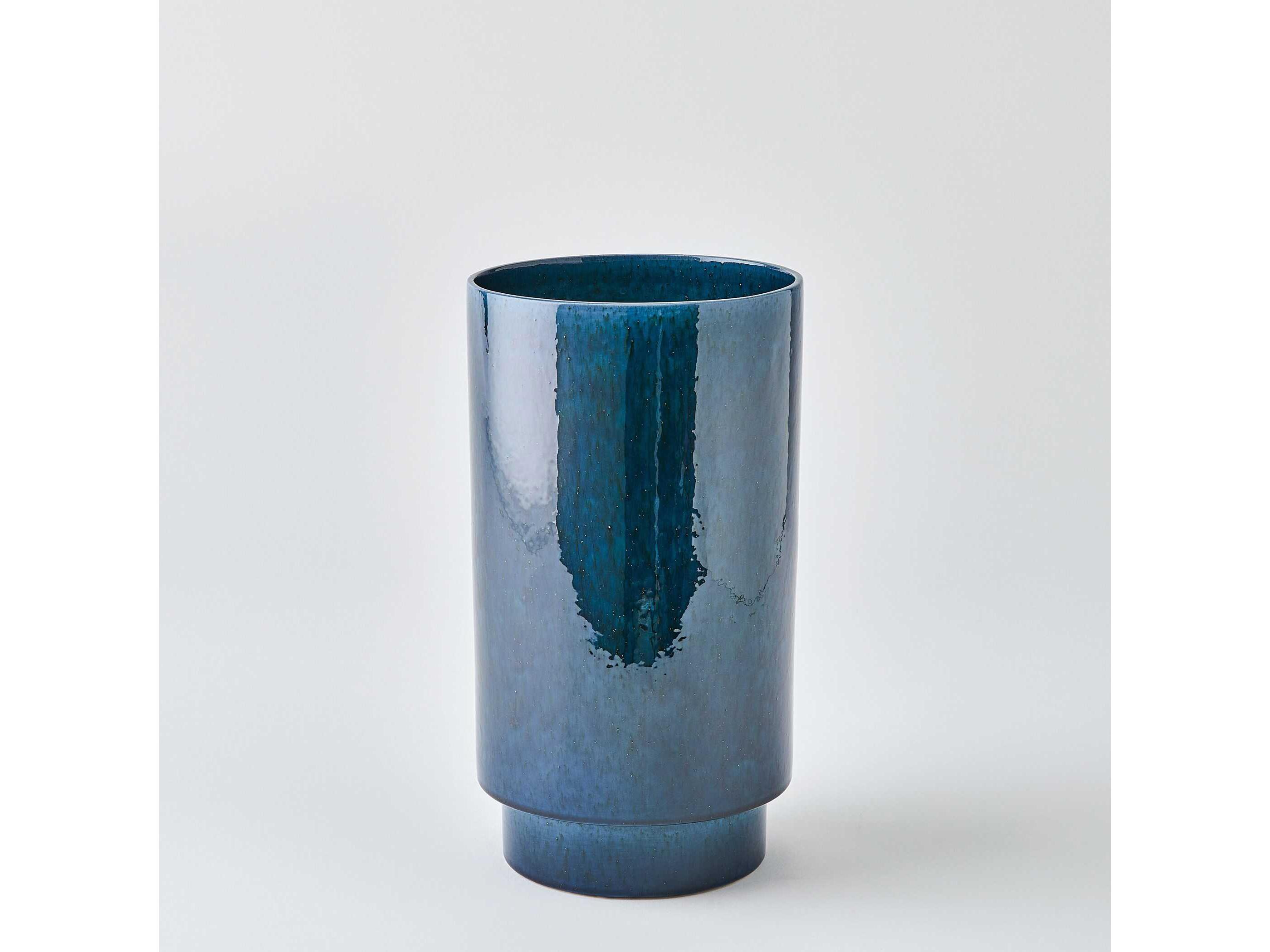 Global Views Rolo Dark Blue Vase