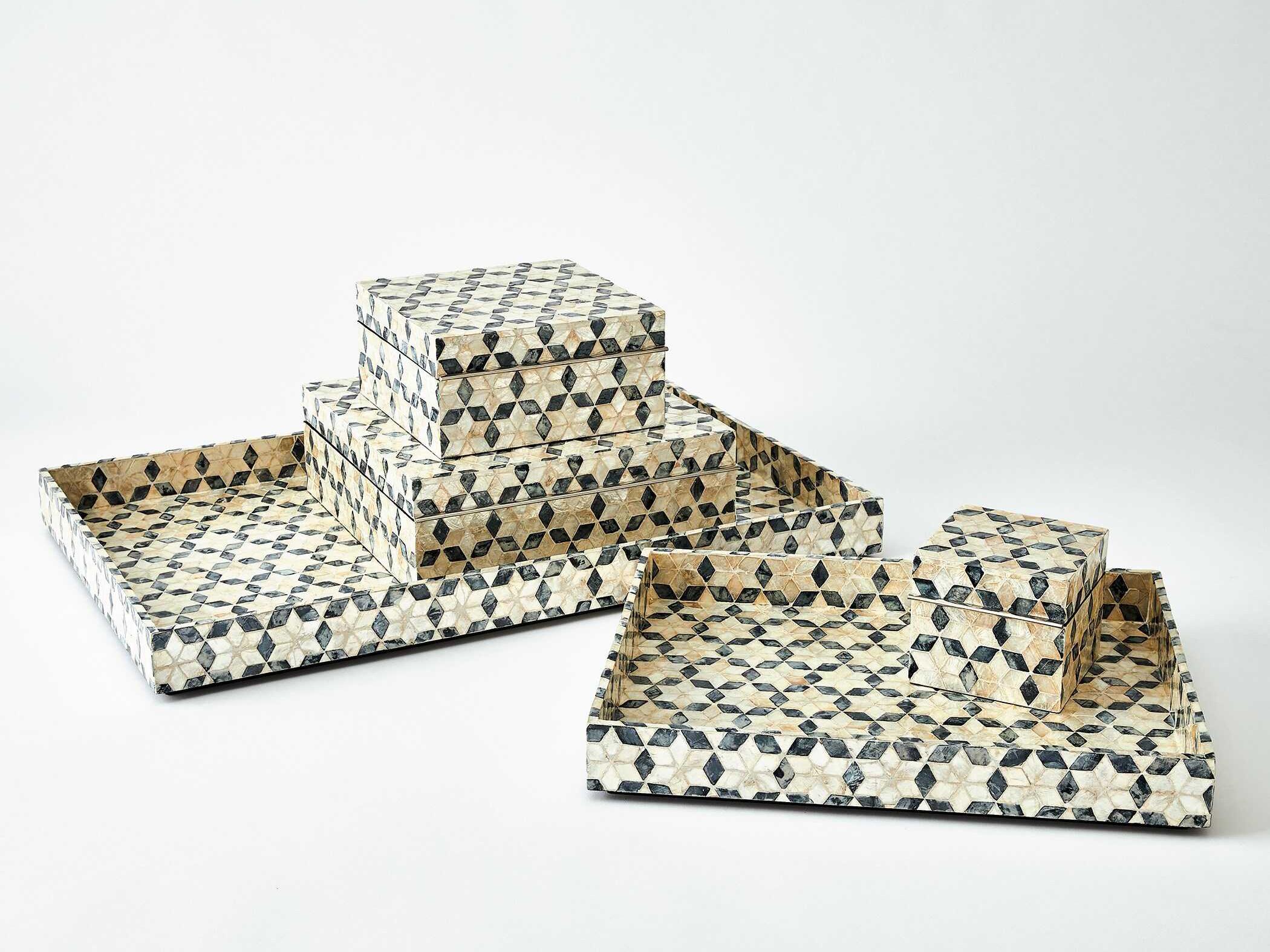 Global Views Capiz Shell Tray