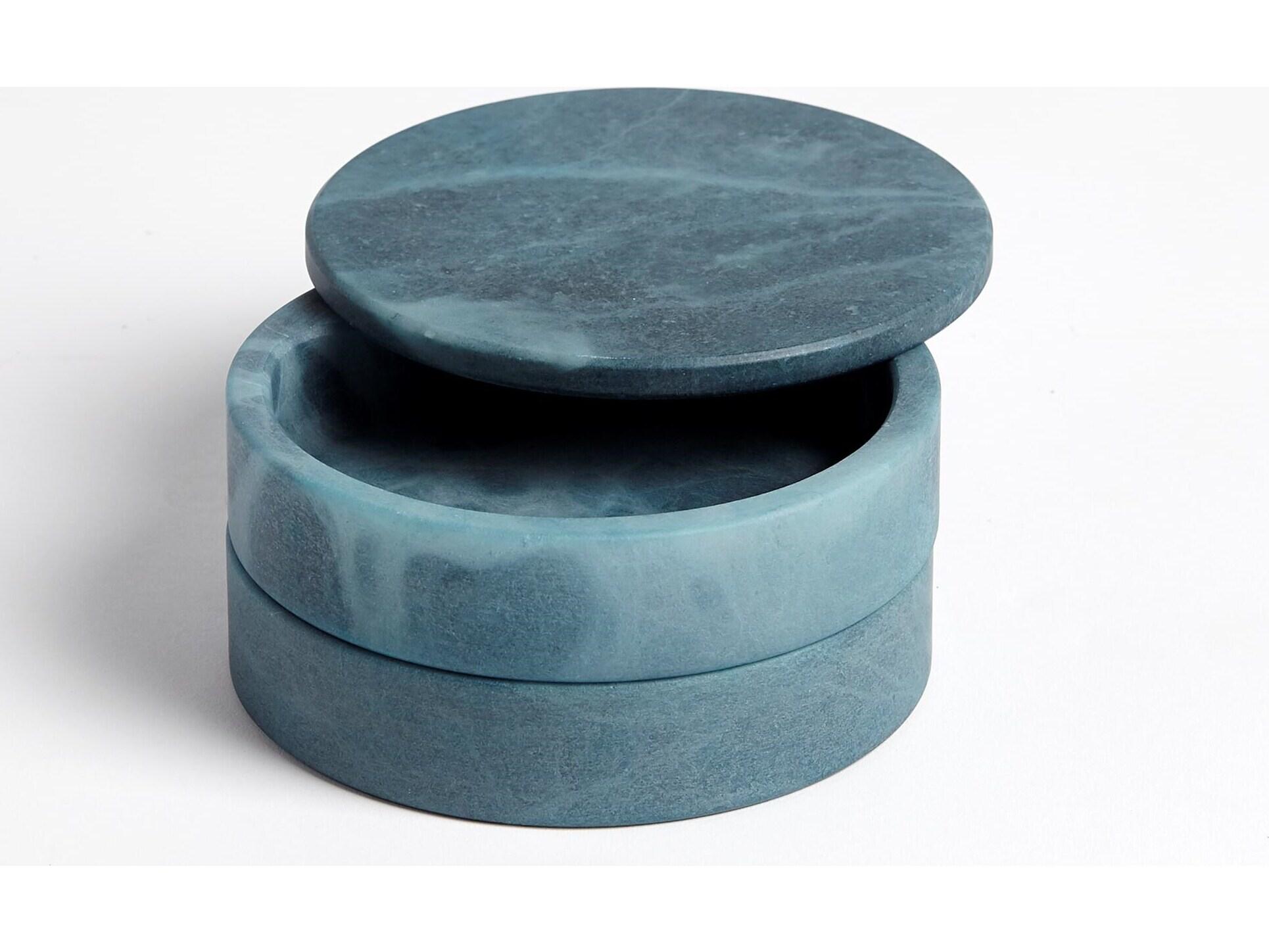 Global Views Alabaster Jewelry Box