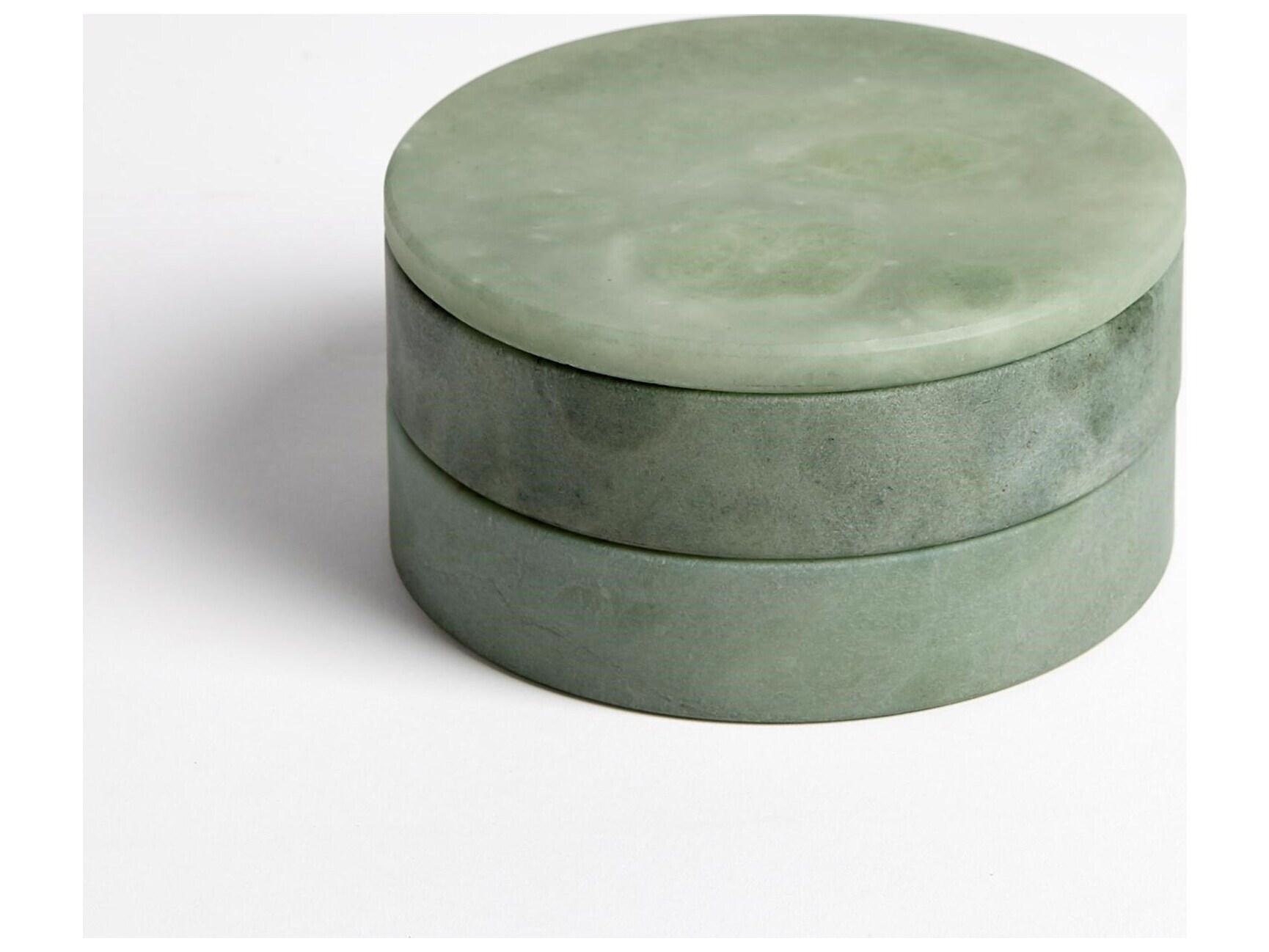 Global Views Alabaster Jewelry Box