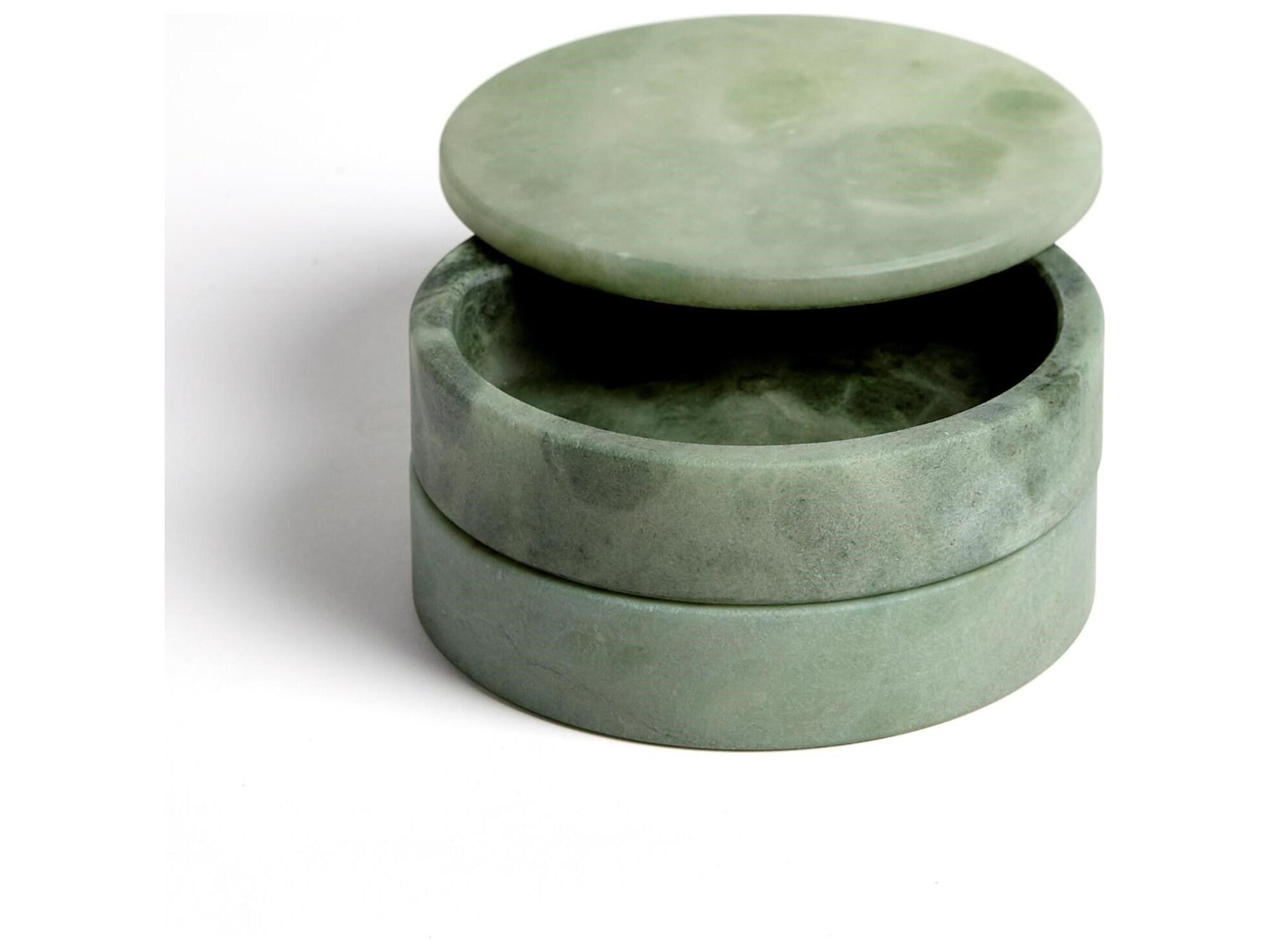 Global Views Alabaster Jewelry Box