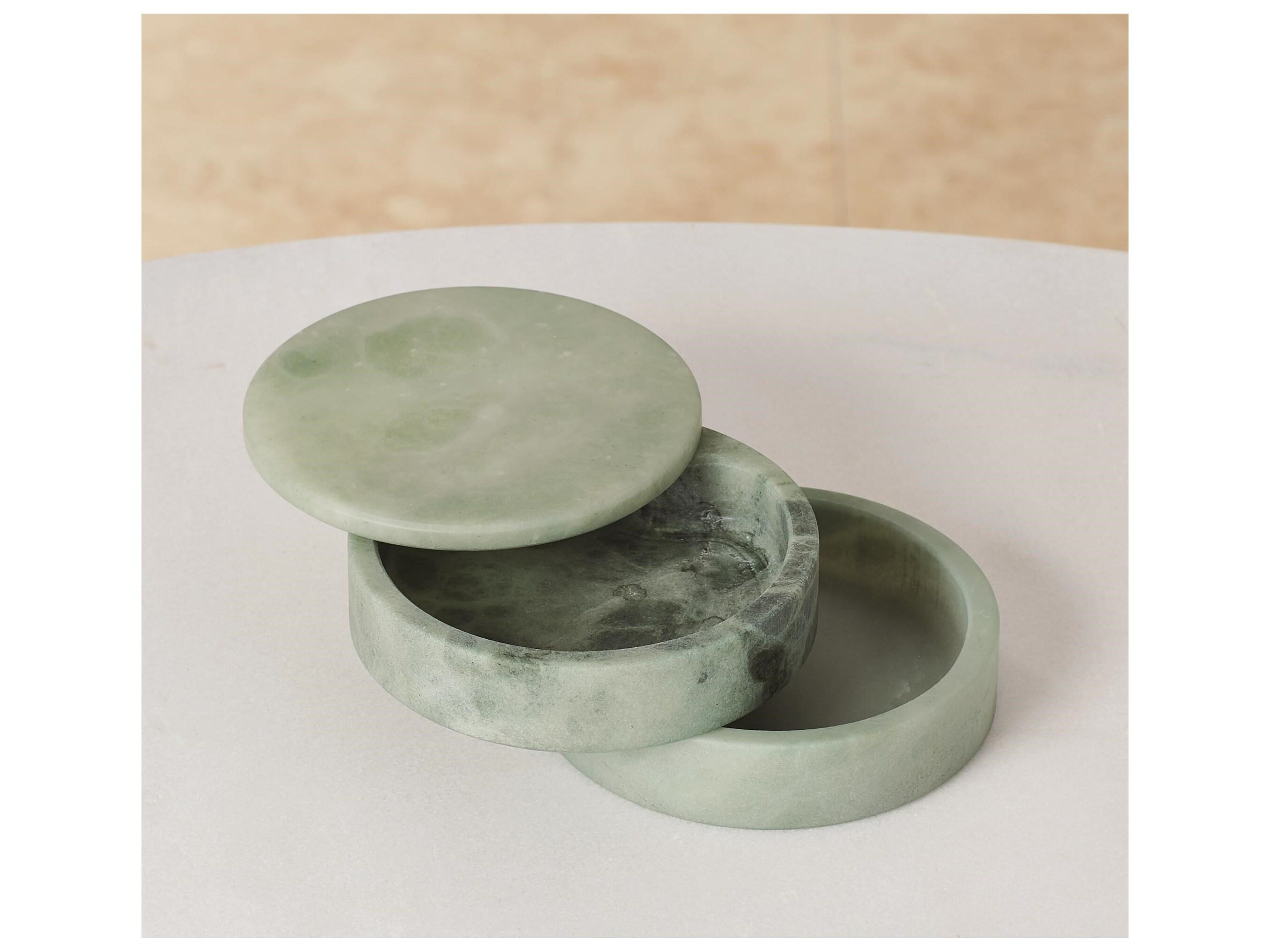 Global Views Alabaster Jewelry Box