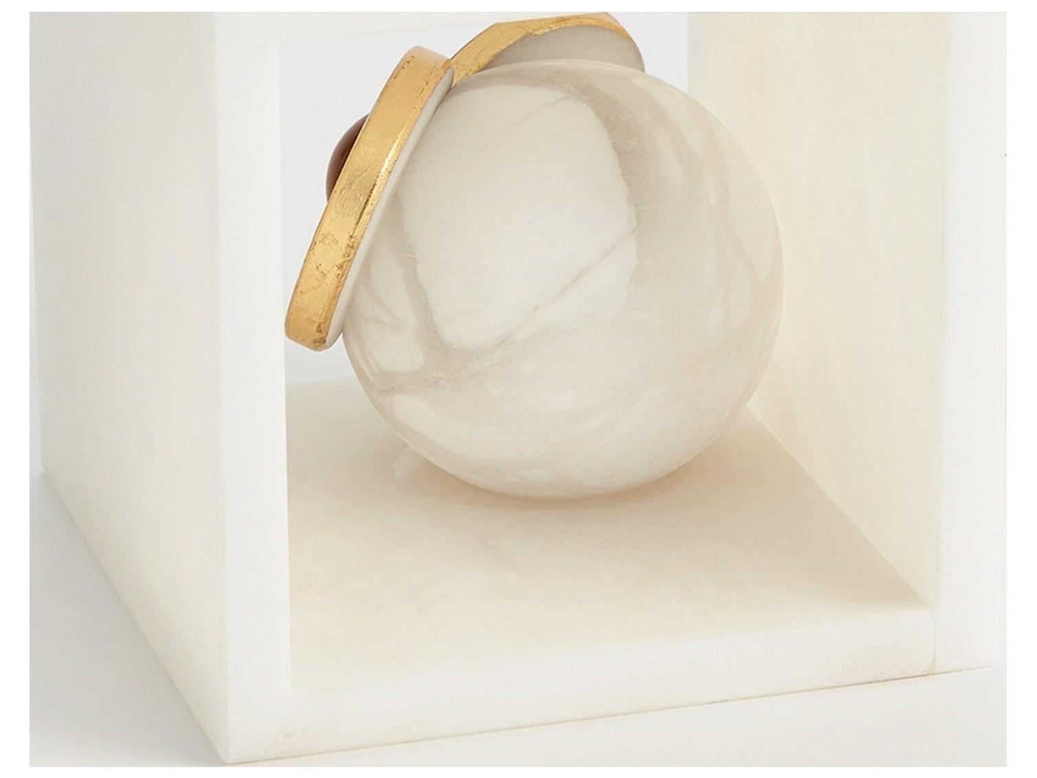 Global Views Alabaster Decorative Accent