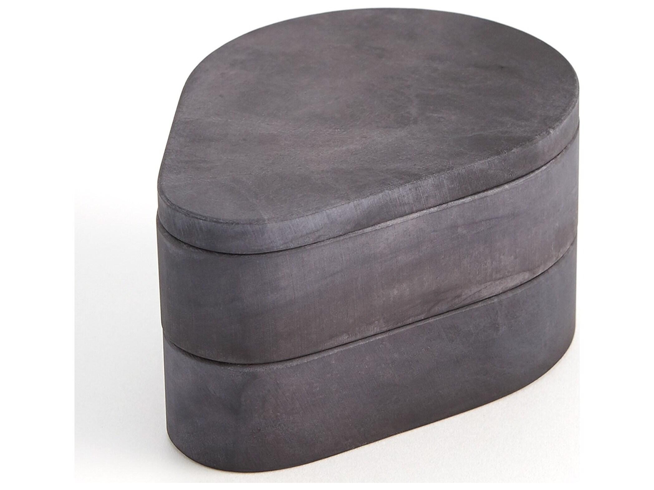 Global Views Alabaster Jewelry Box