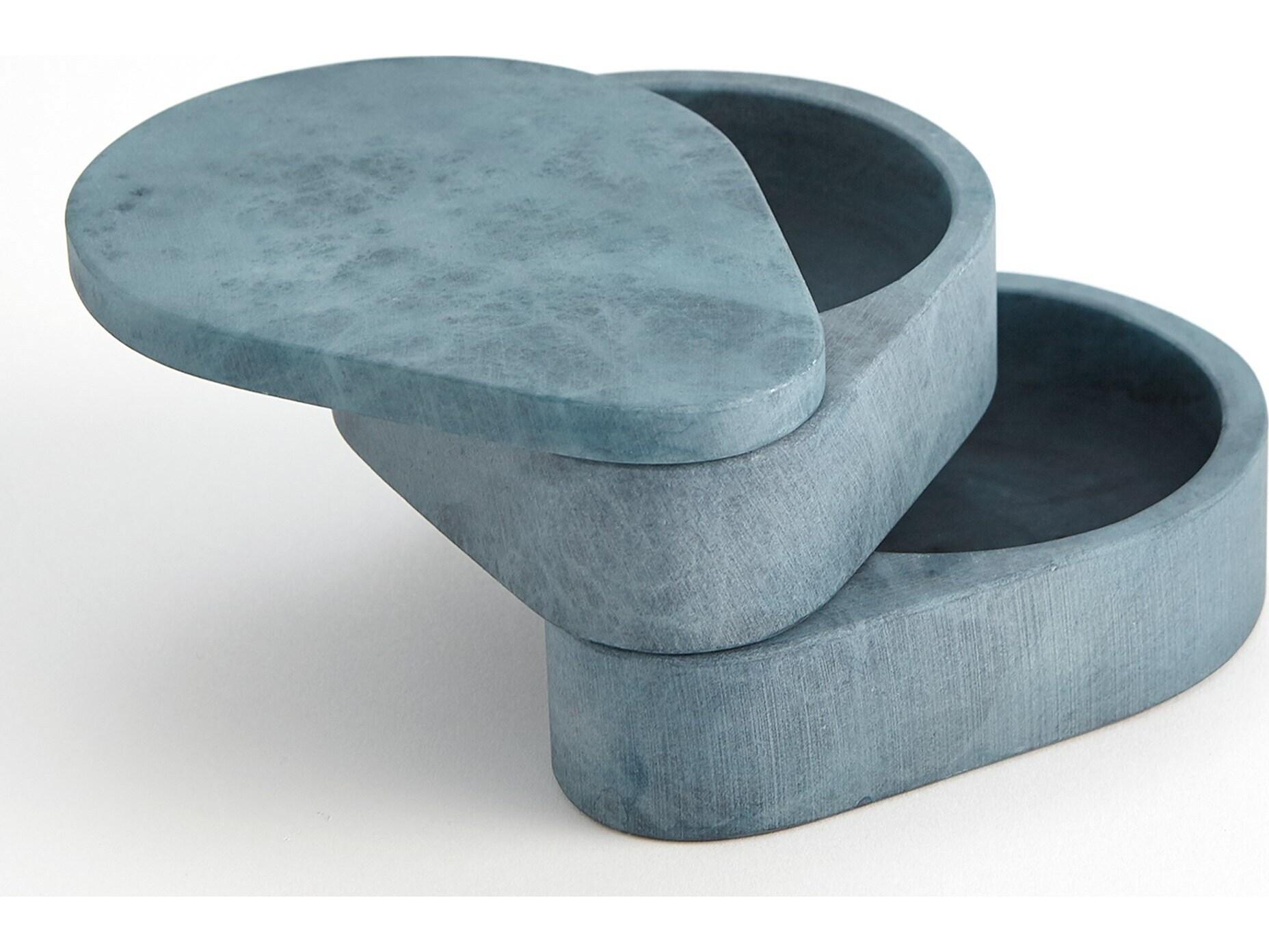 Global Views Alabaster Jewelry Box