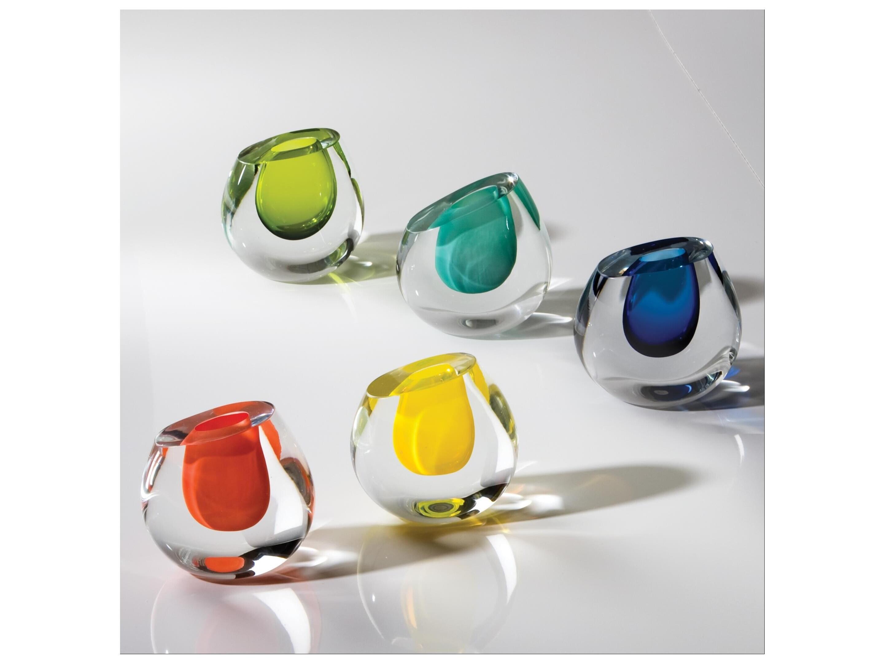 Global Views Color Drop Vase
