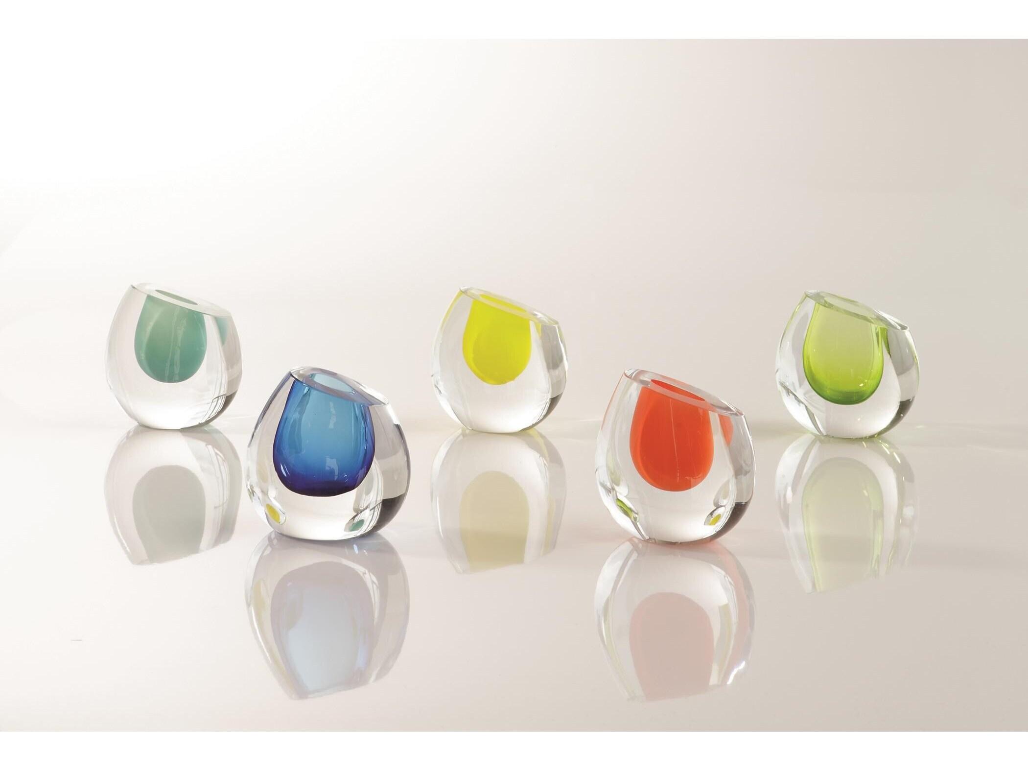 Global Views Color Drop Vase