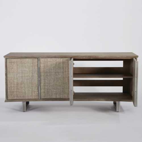 Global Views 71" Acacia Wood Sideboard