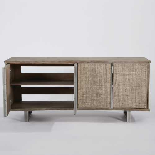 Global Views 71" Acacia Wood Sideboard