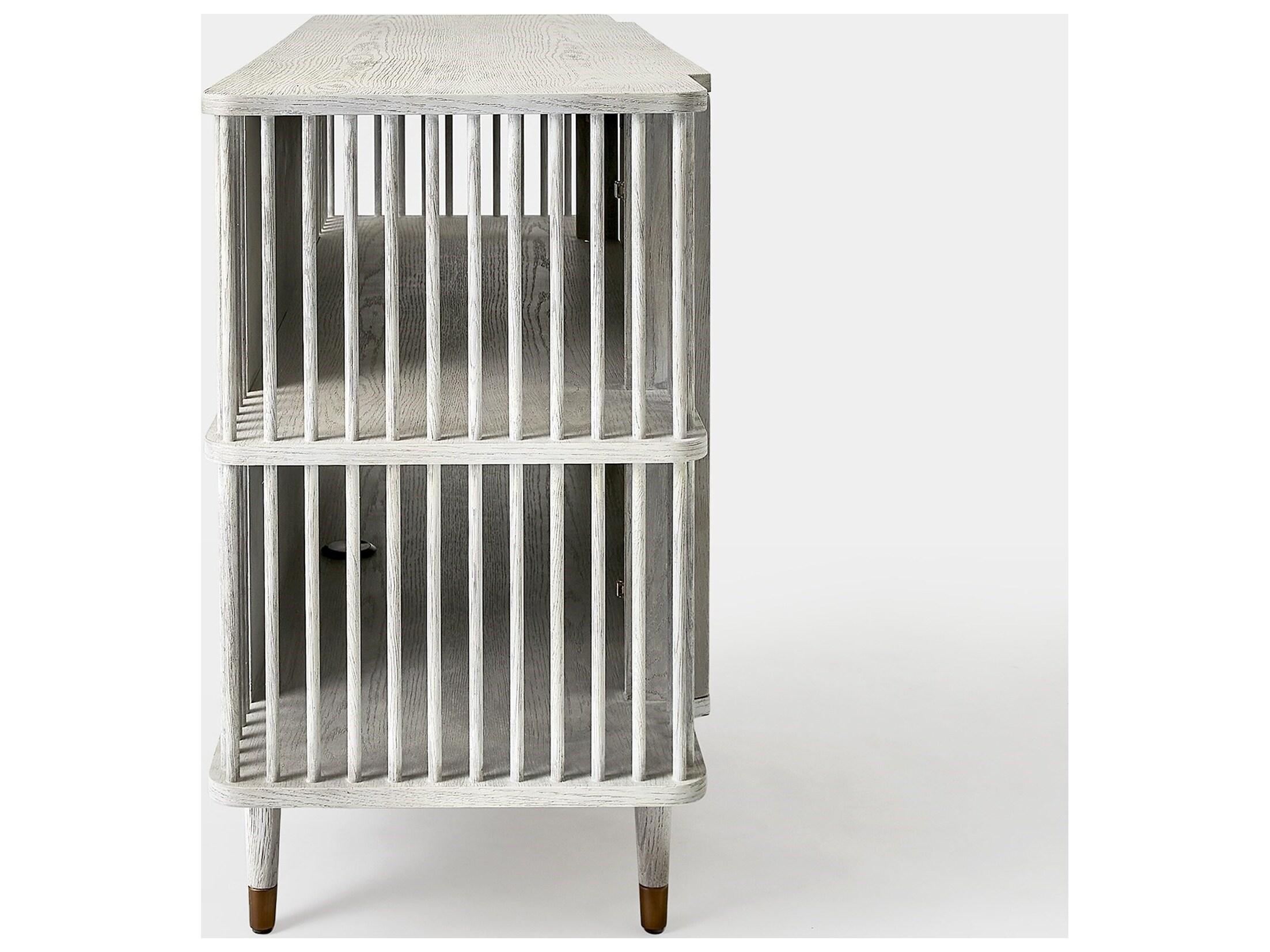 Global Views 61" Oak Wood Media Console