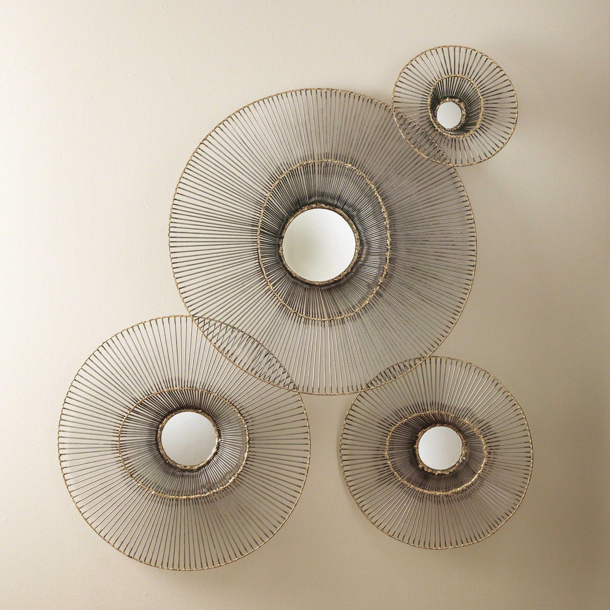 Global Views Tilt-A-Wire Small Mirror