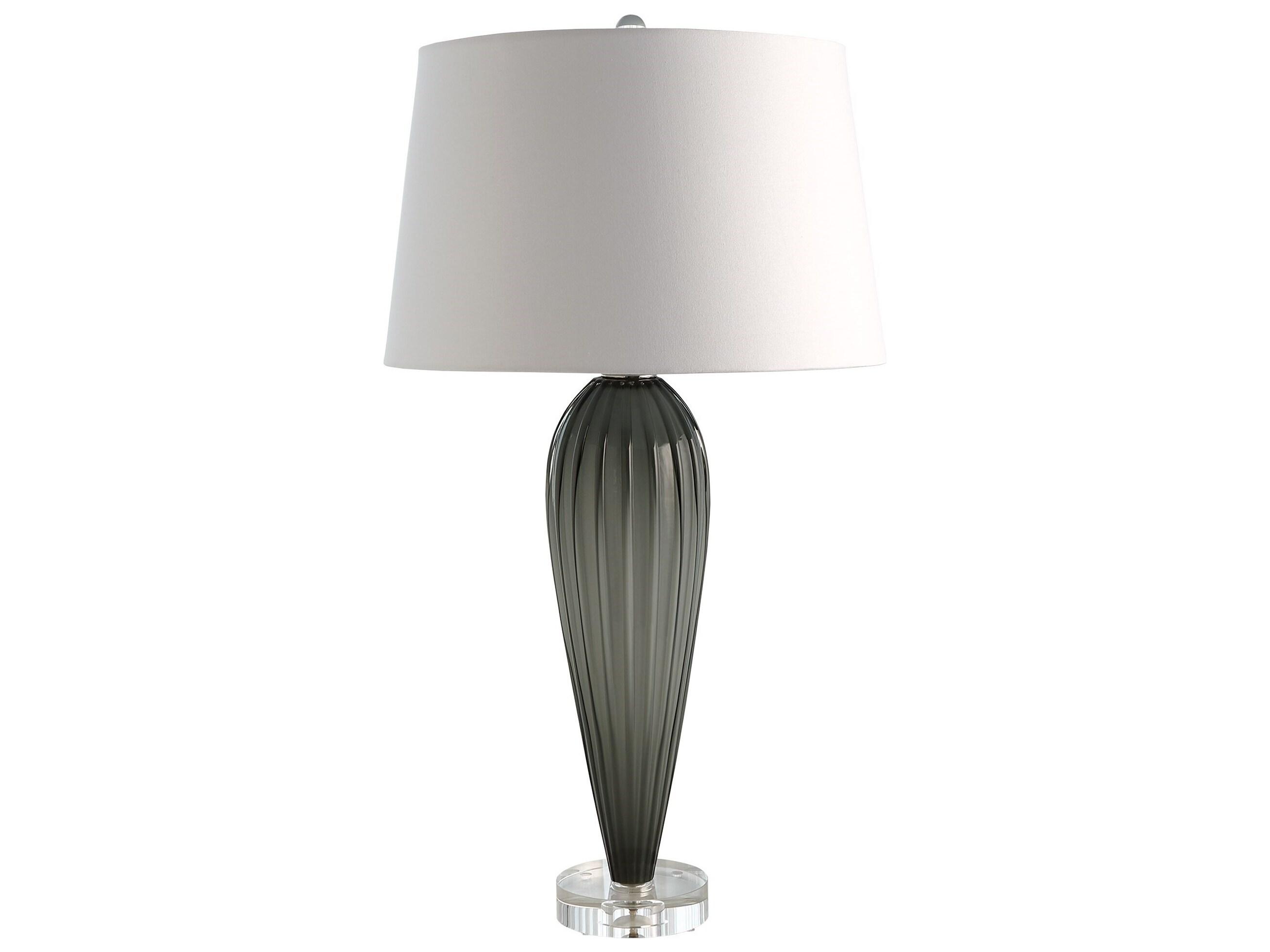 Global Views Gray Table Lamp