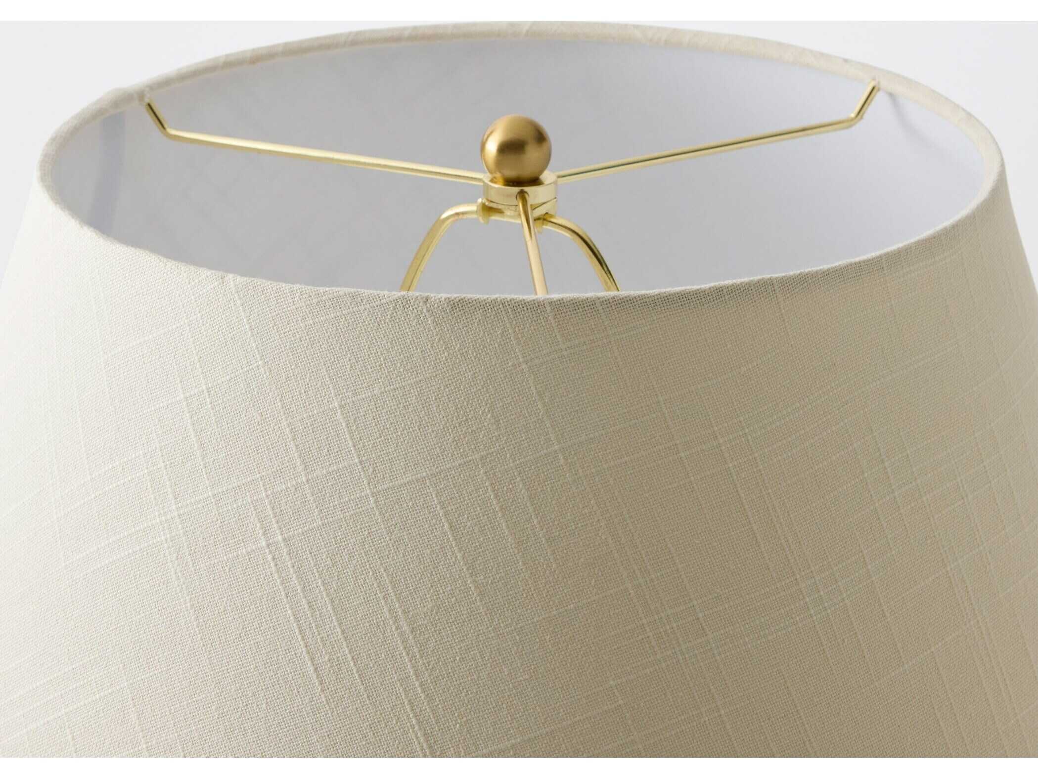 Global Views Conical Brass Buffet Lamp