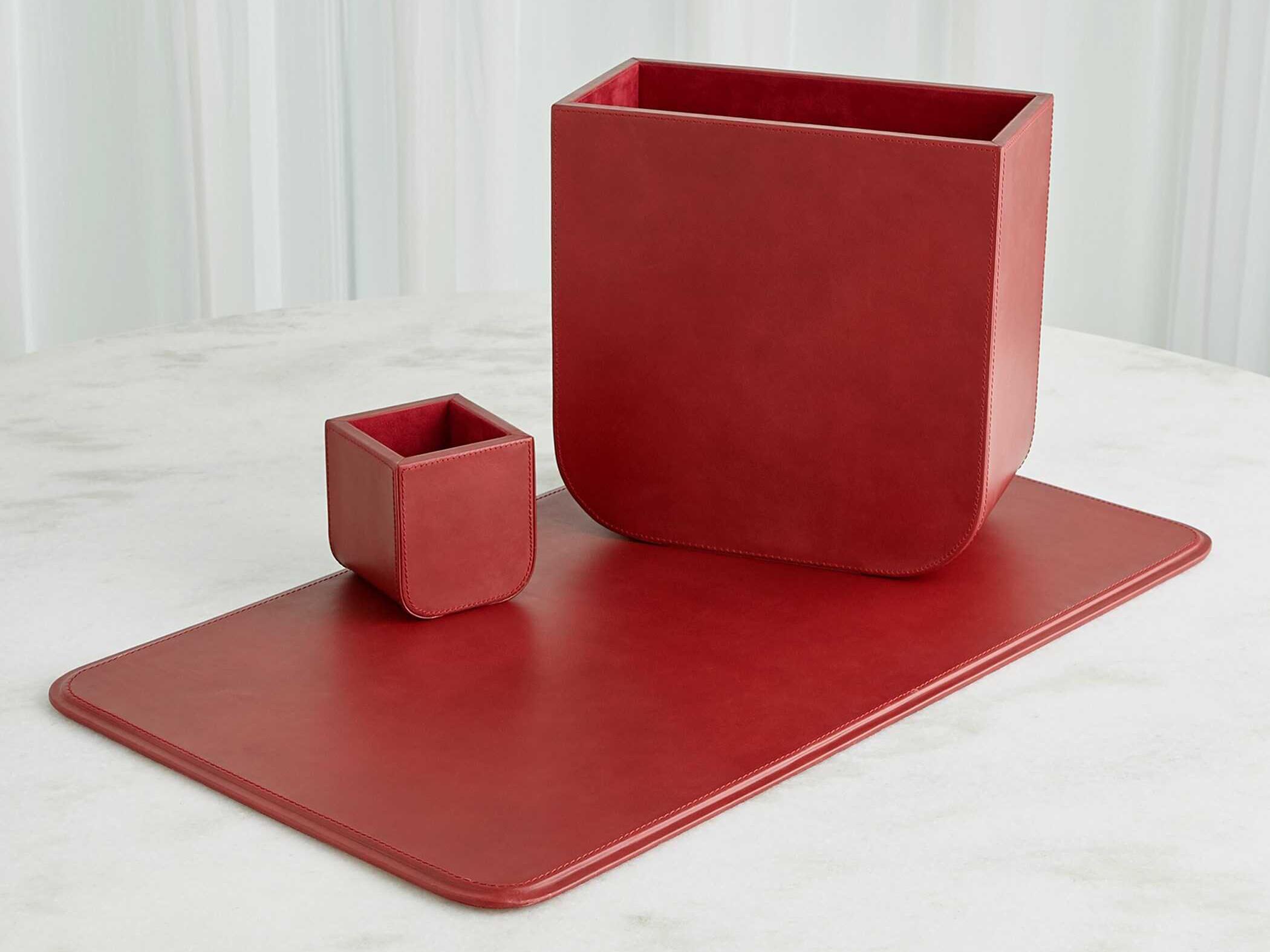 Global Views Radius Deep Red Pencil Cup