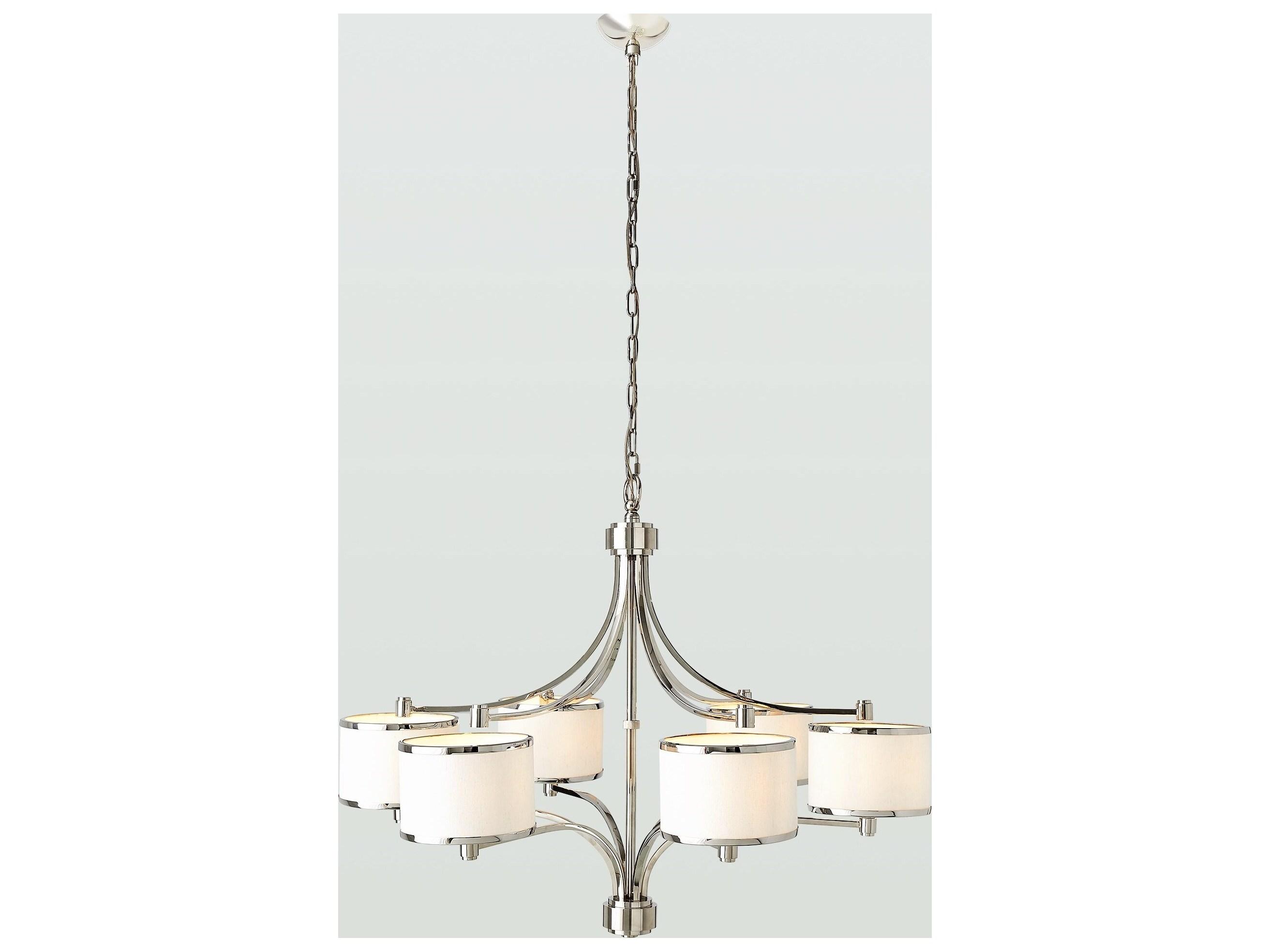 Global Views Nickel Drum Chandelier