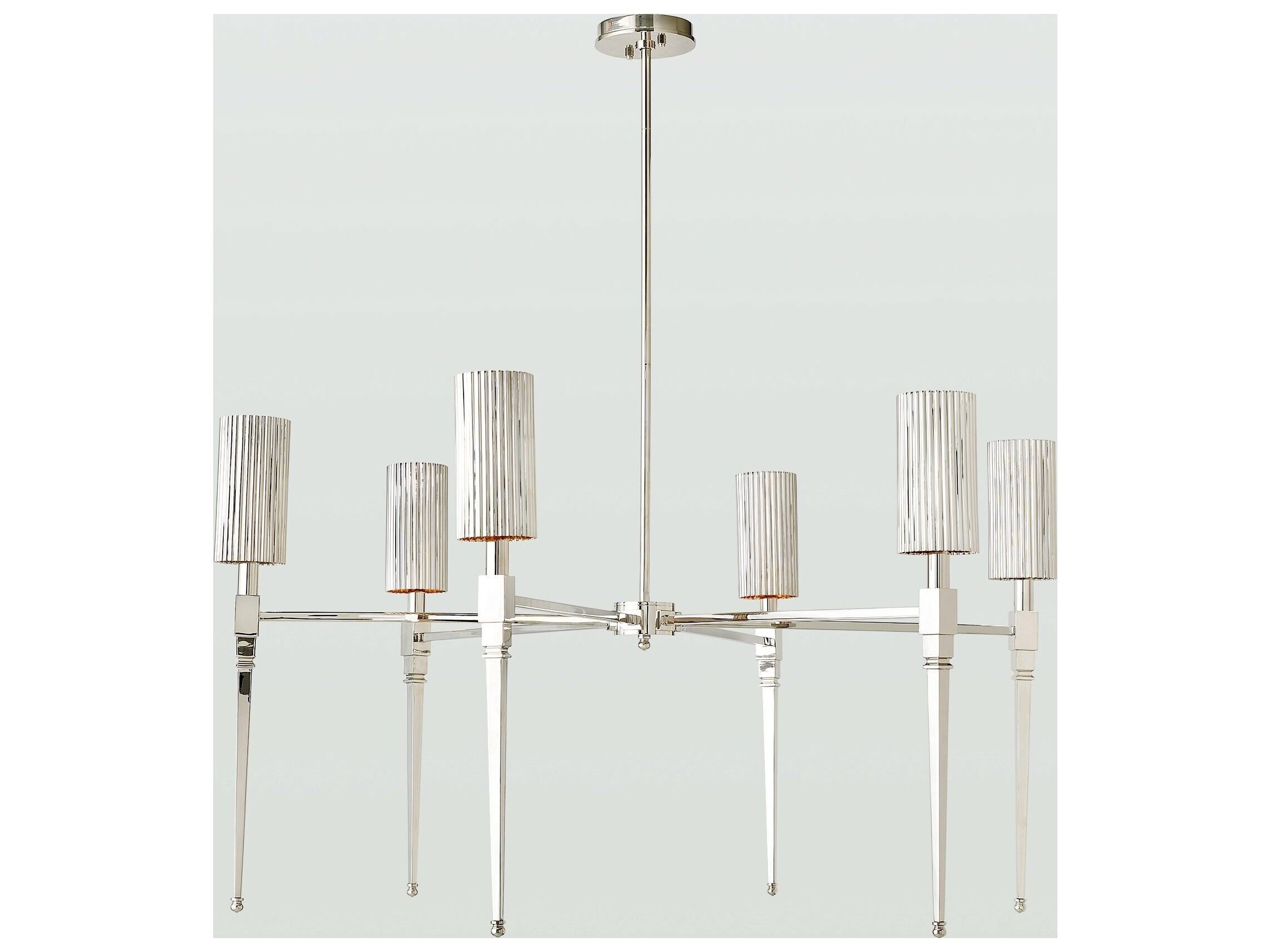 Global Views Nickel Candelabra Chandelier
