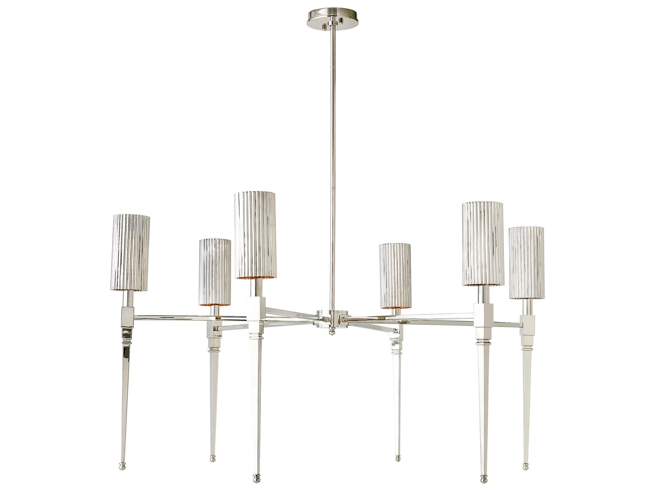 Global Views Nickel Candelabra Chandelier