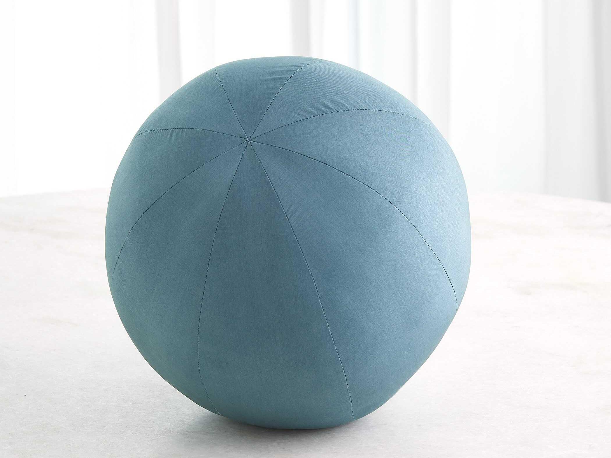 Global Views Ronde Dusty Blue Pillow