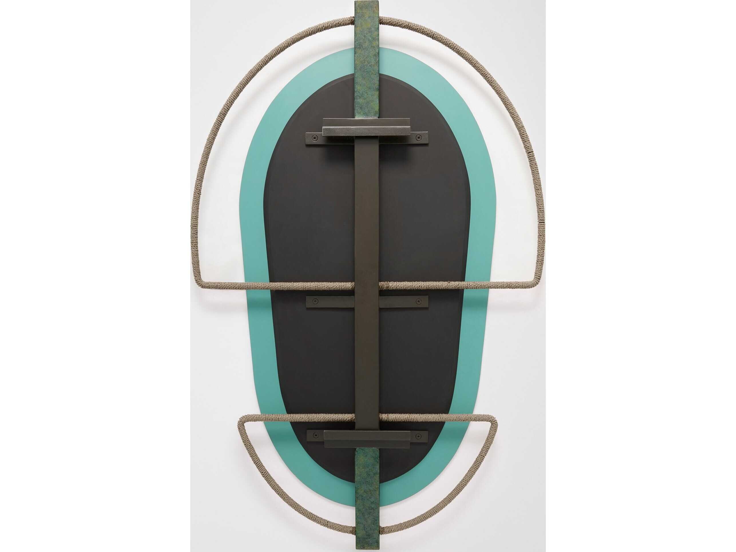 Global Views Scarab Verdigris Wall Mirror