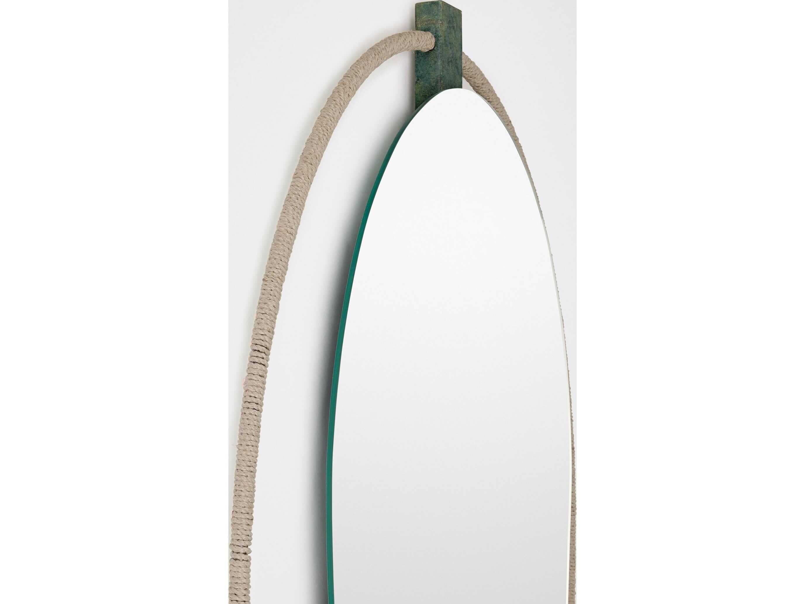 Global Views Scarab Verdigris Wall Mirror